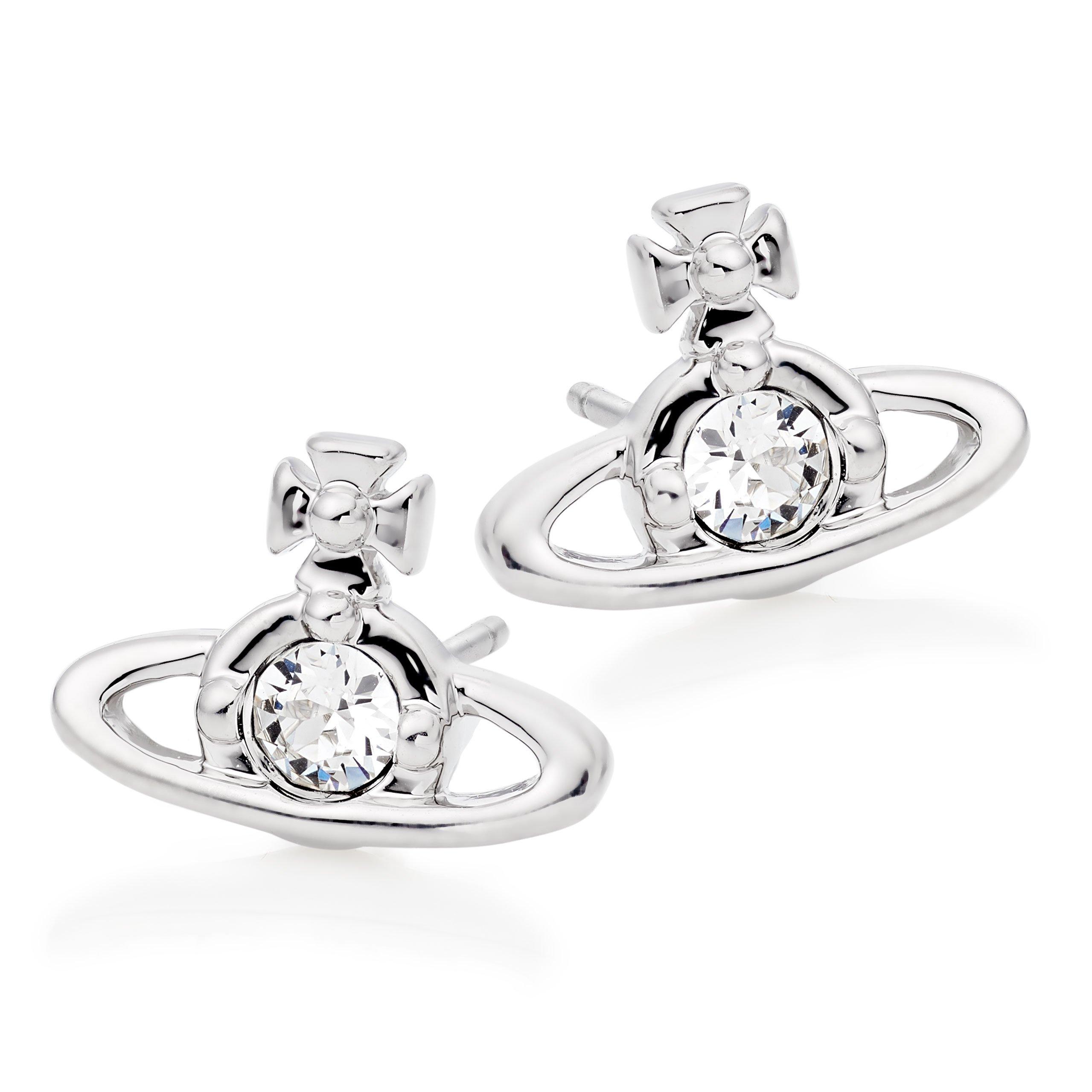 Nano solitaire earrings hot sale vivienne westwood