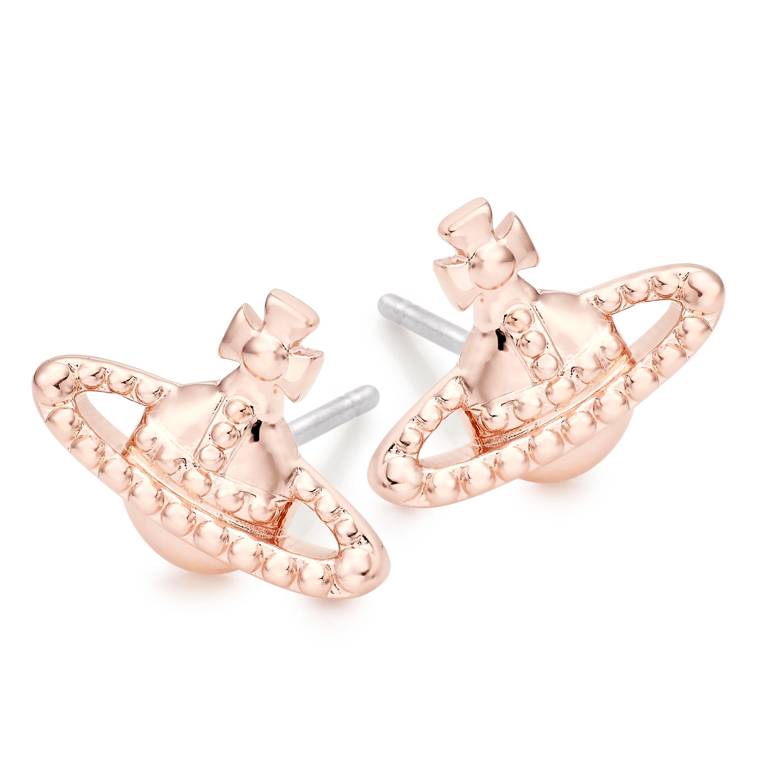 Vivienne westwood rose gold on sale studs