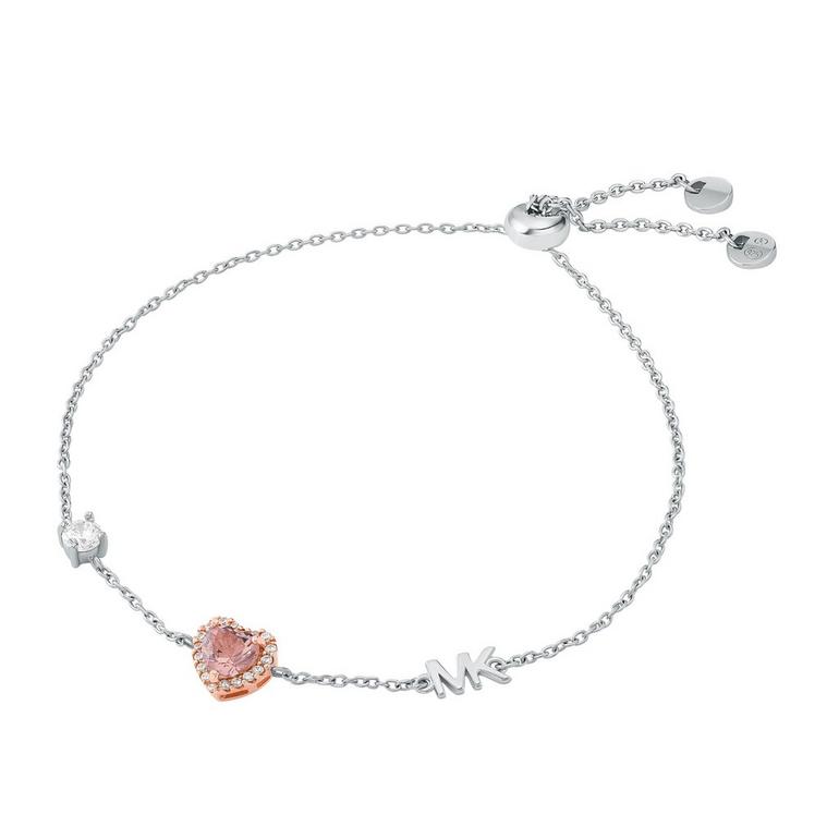 Michael Kors 14ct Rose Gold Plated Love Bracelet