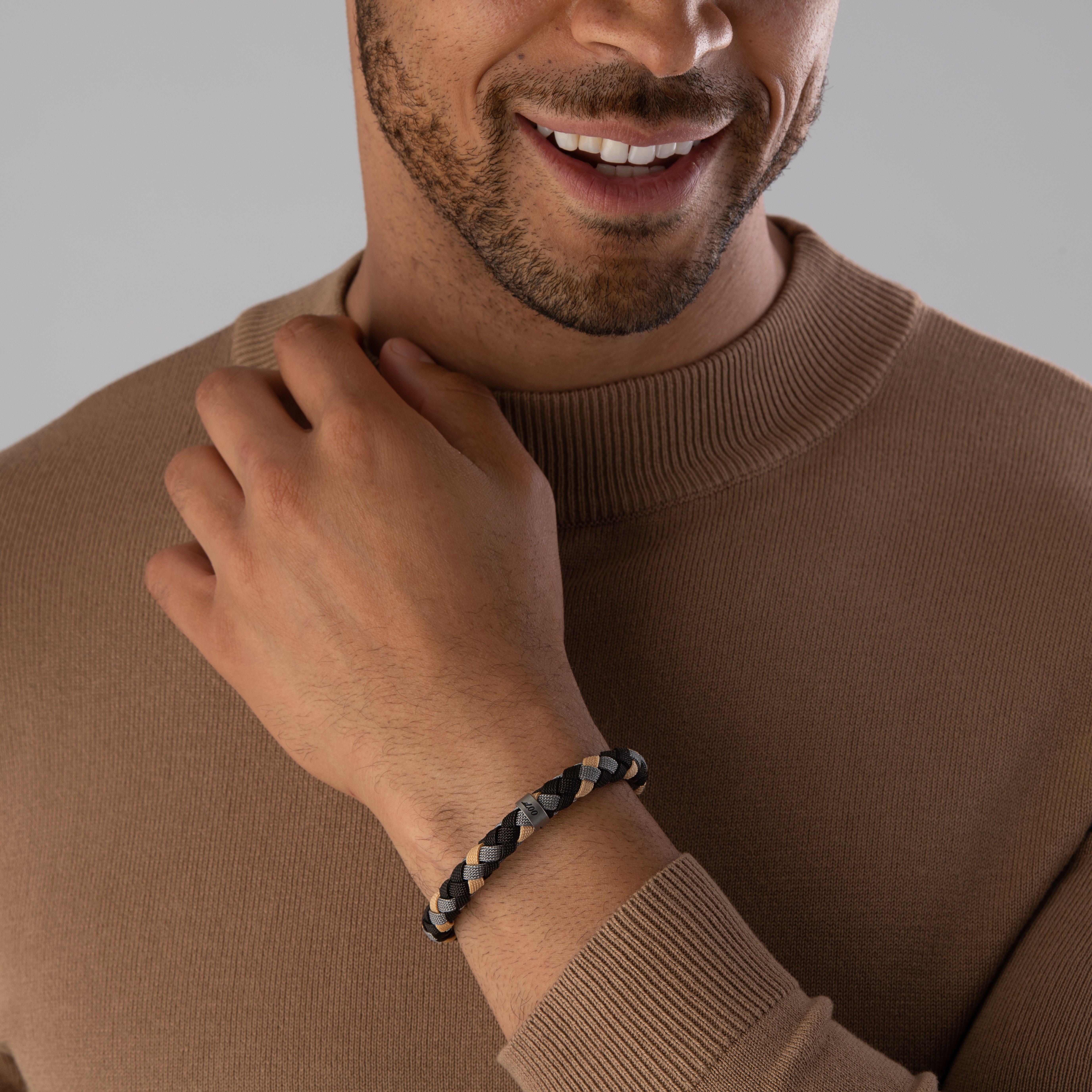 Everyday Dainty Bead and Chain Bracelet in Gold