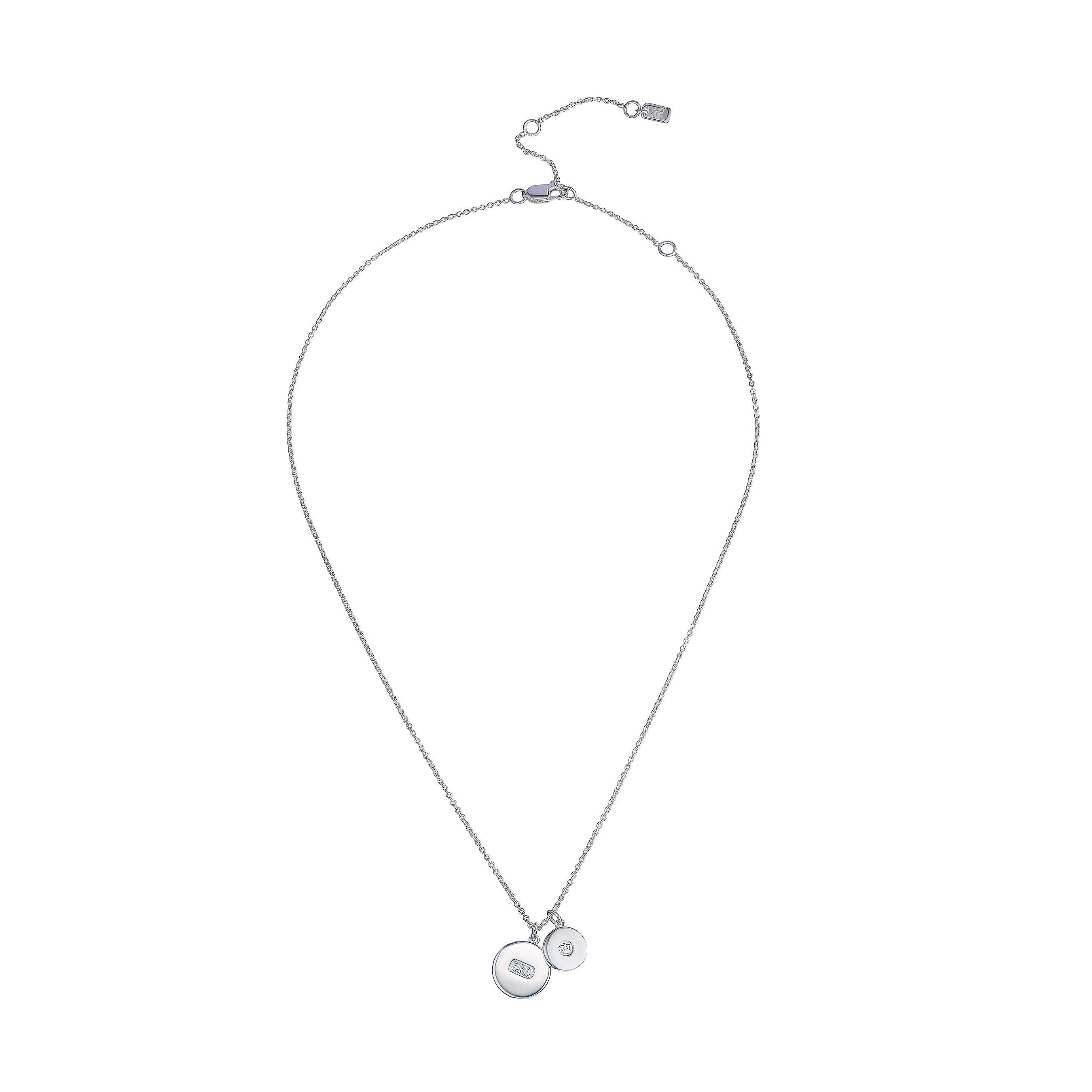 Lauren Ralph Lauren LRL Silver Charm Pendant | 0134365 | Beaverbrooks ...