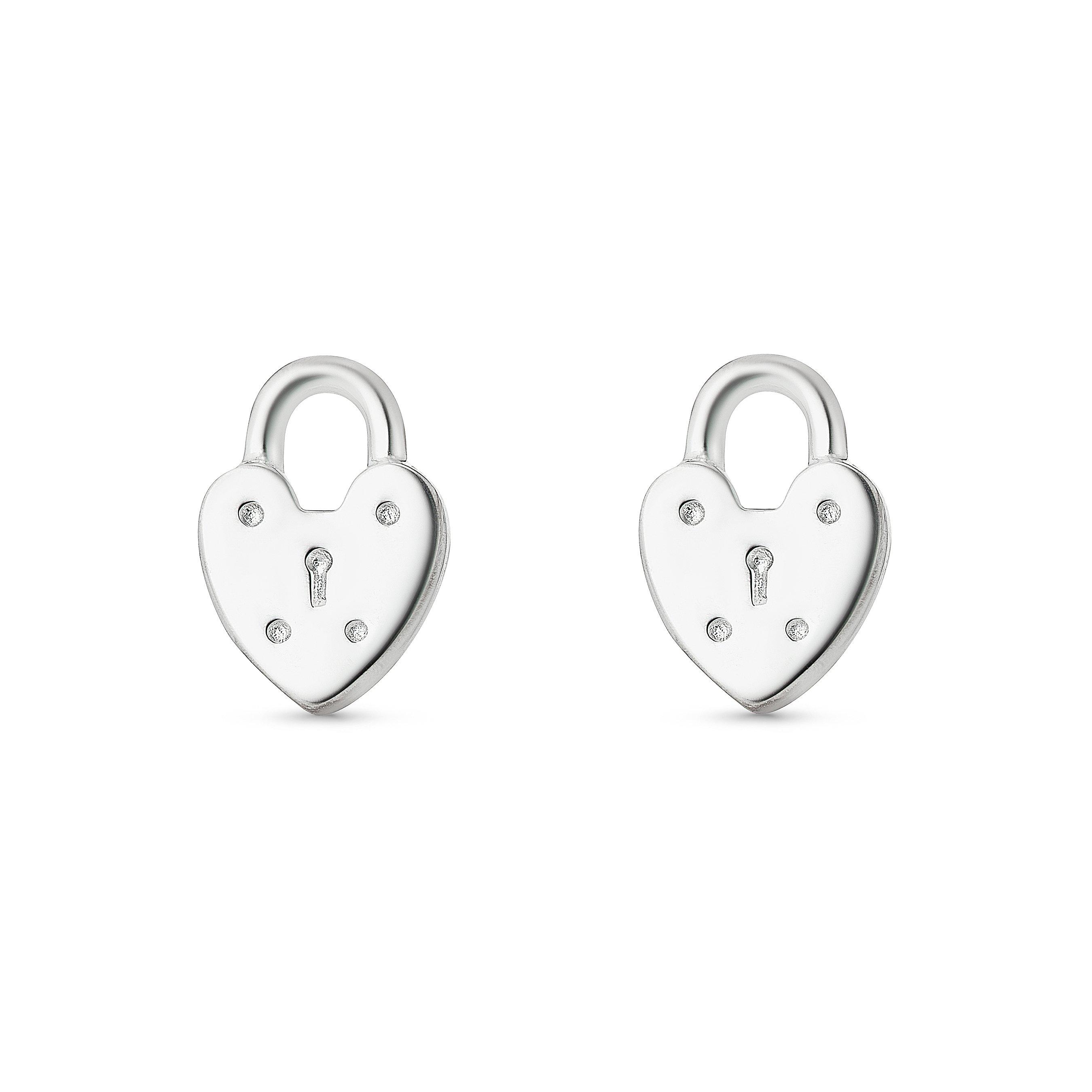 Michael kors online padlock earrings