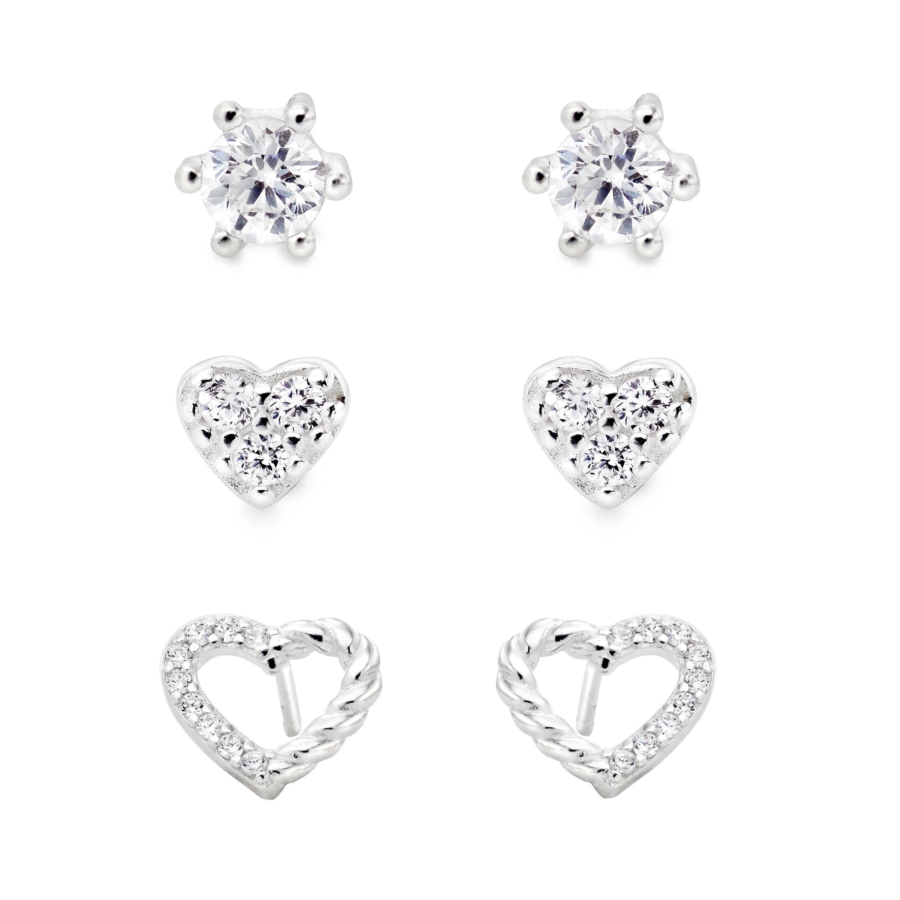 Beaverbrooks heart earrings store