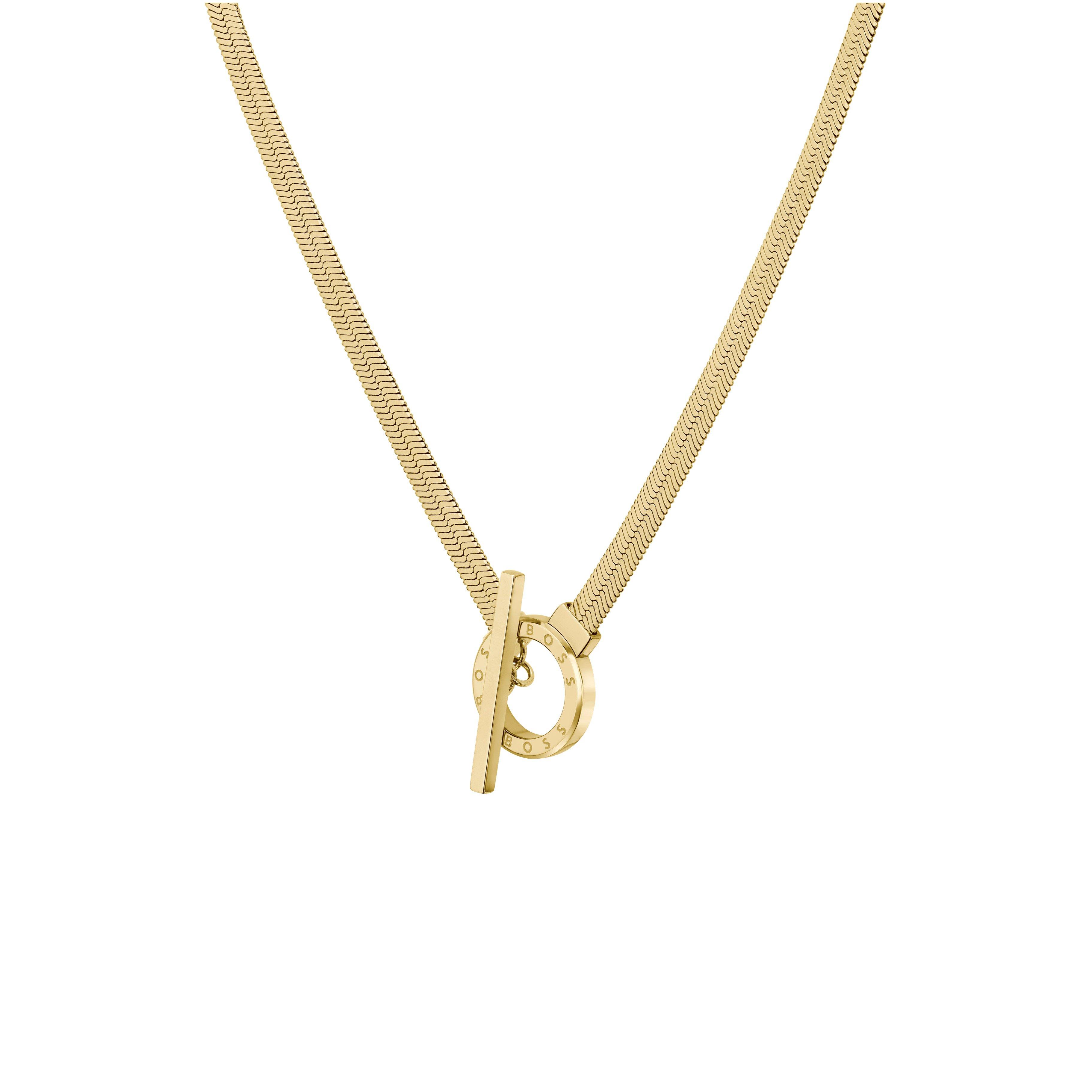 BOSS Gold Tone Ladies Necklace