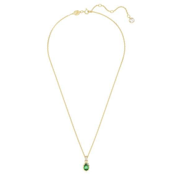 Swarovski Stilla Gold Tone Ladies Necklace | 0135288 | Beaverbrooks the ...