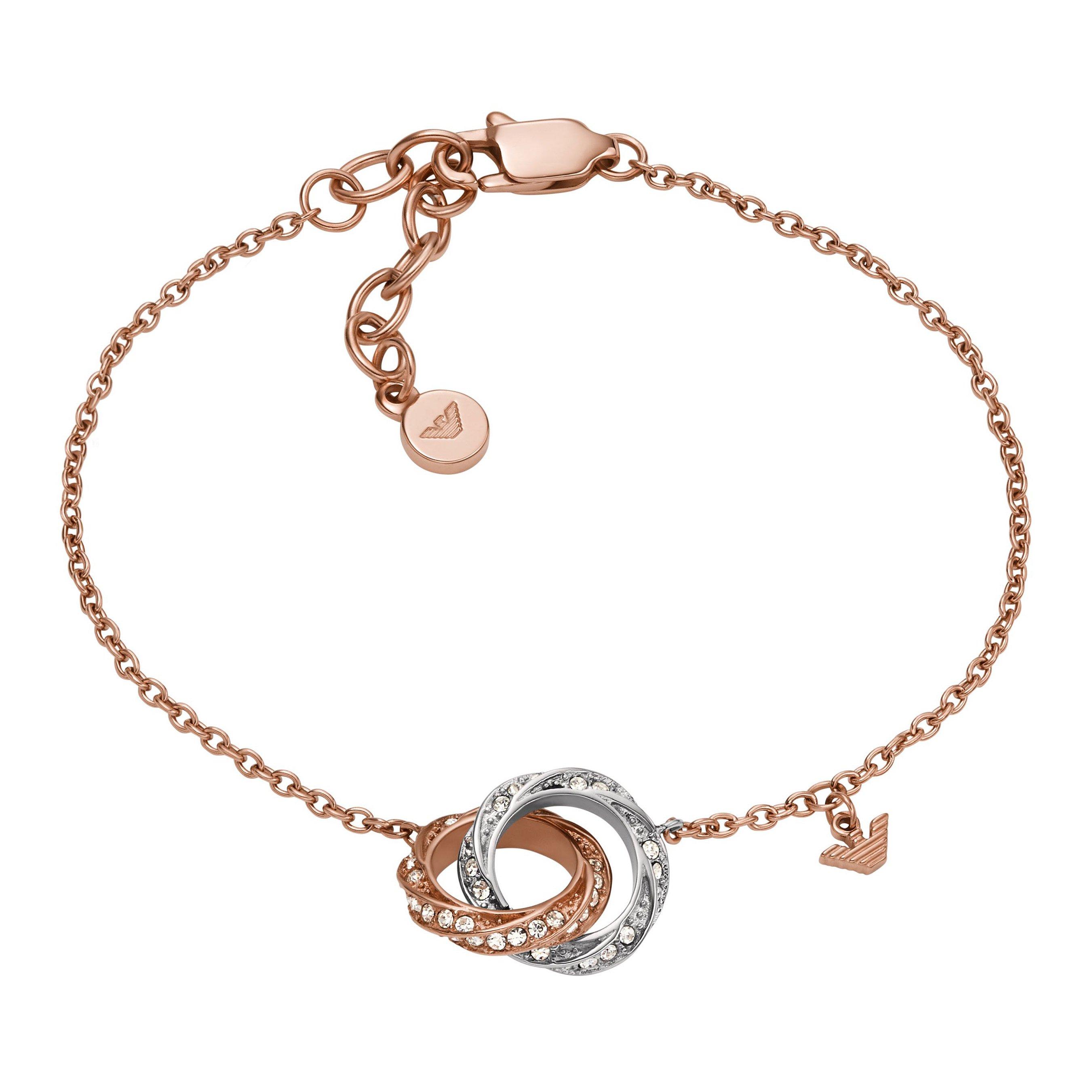 Emporio Armani Icon Rose Gold Tone Bracelet 0135580