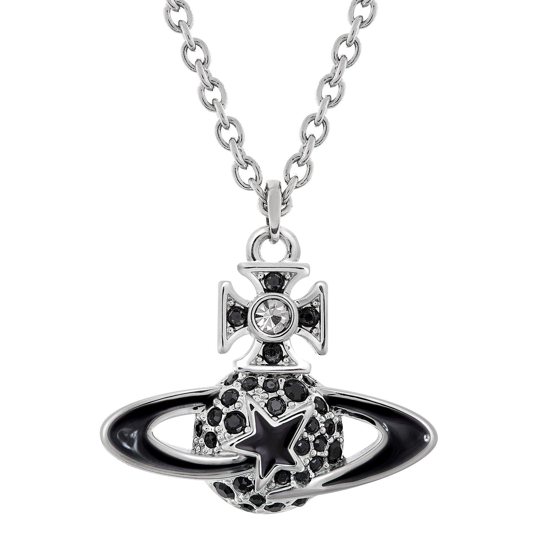 Vivienne Westwood Darlene Black Crystal Star Pendant | 0136110 ...