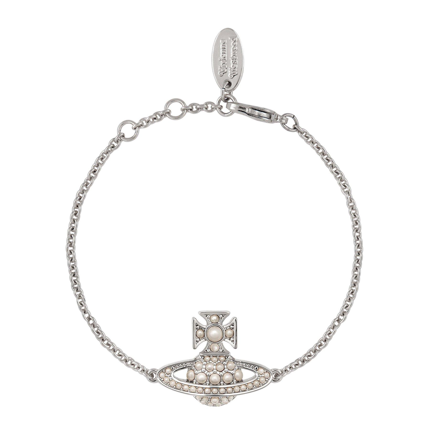 Vivienne Westwood Luzia Pearl Bracelet | 0136127 | Beaverbrooks the ...