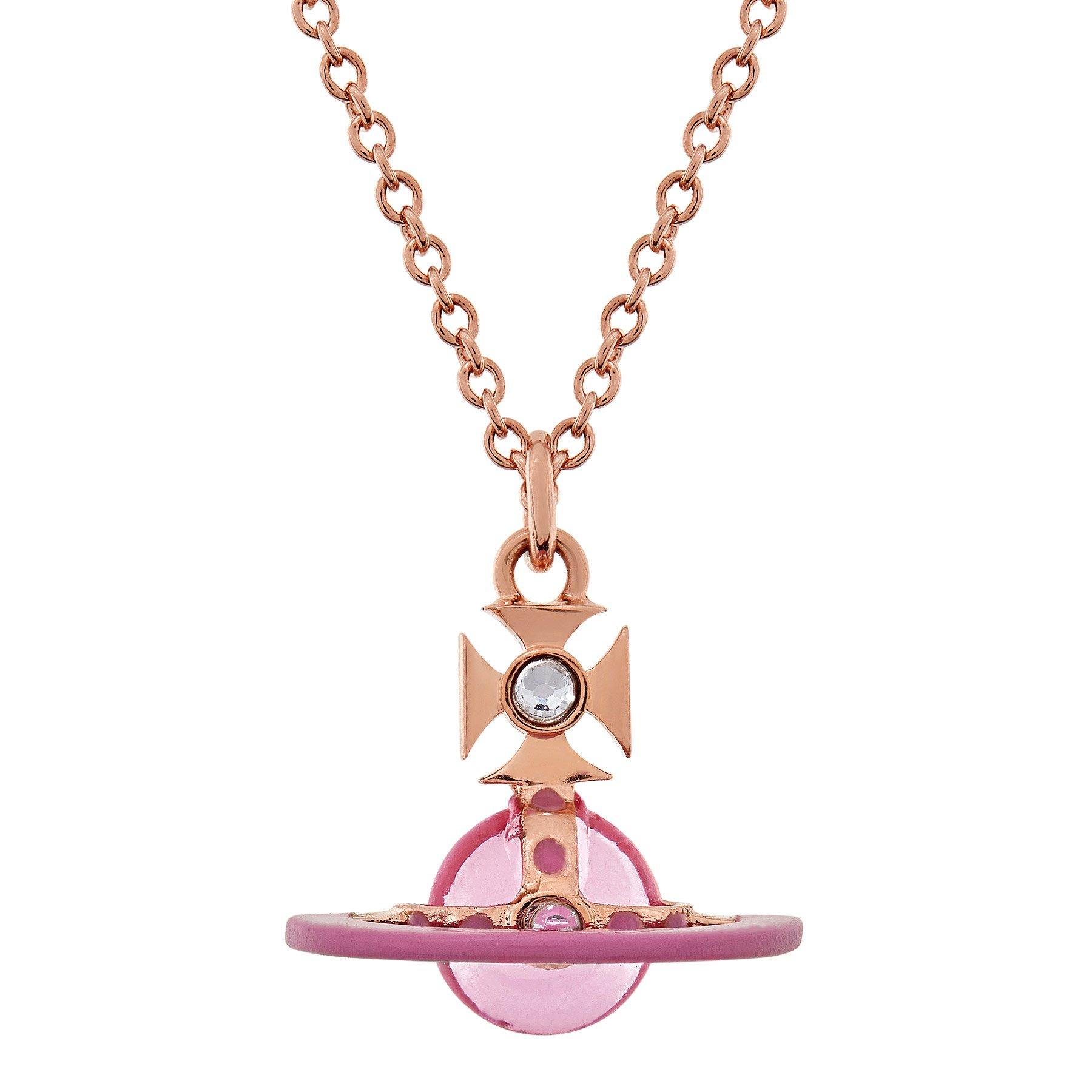 Vivienne Westwood Pearl Necklace Rosegold 