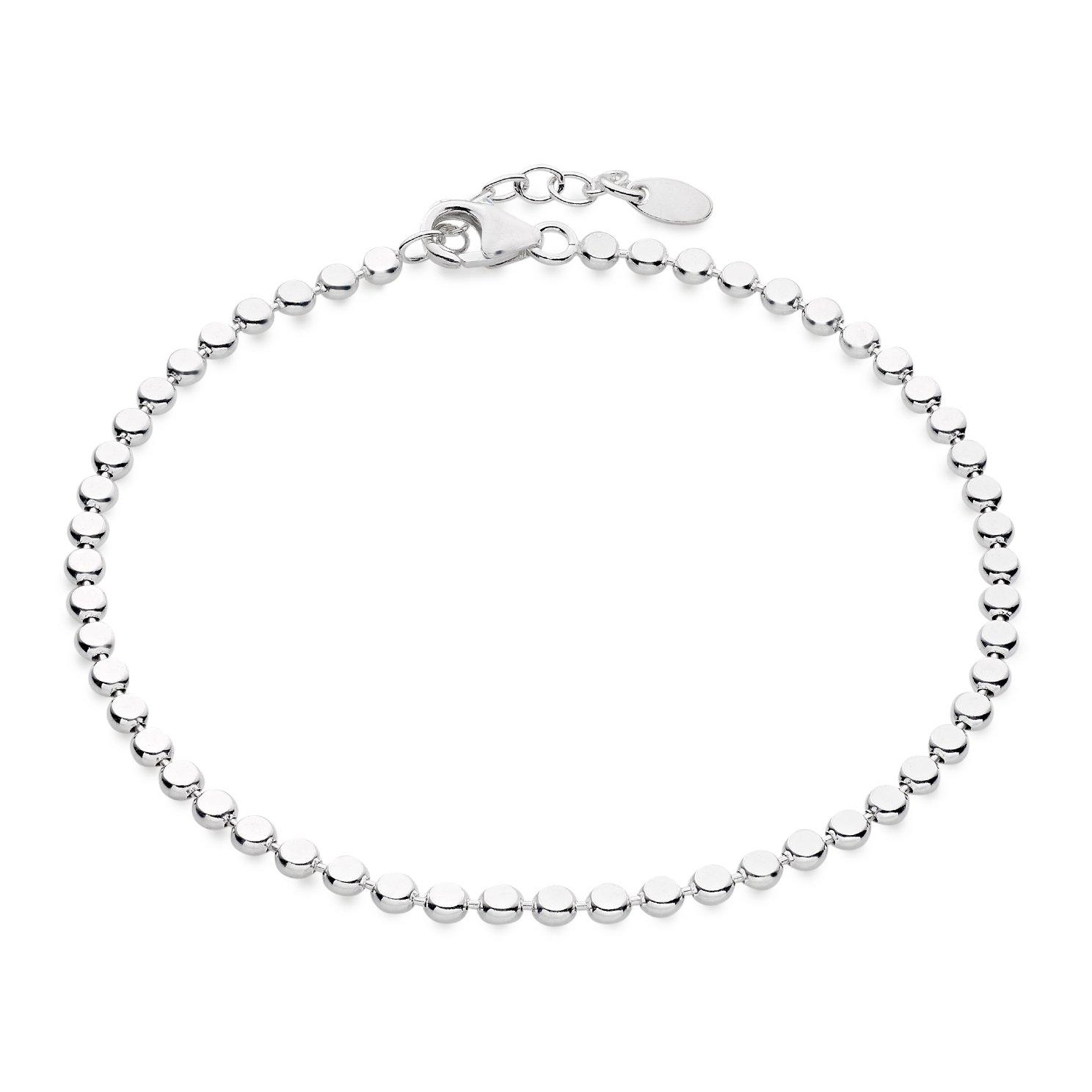 Silver Circle Bracelet | 0136820 | Beaverbrooks the Jewellers