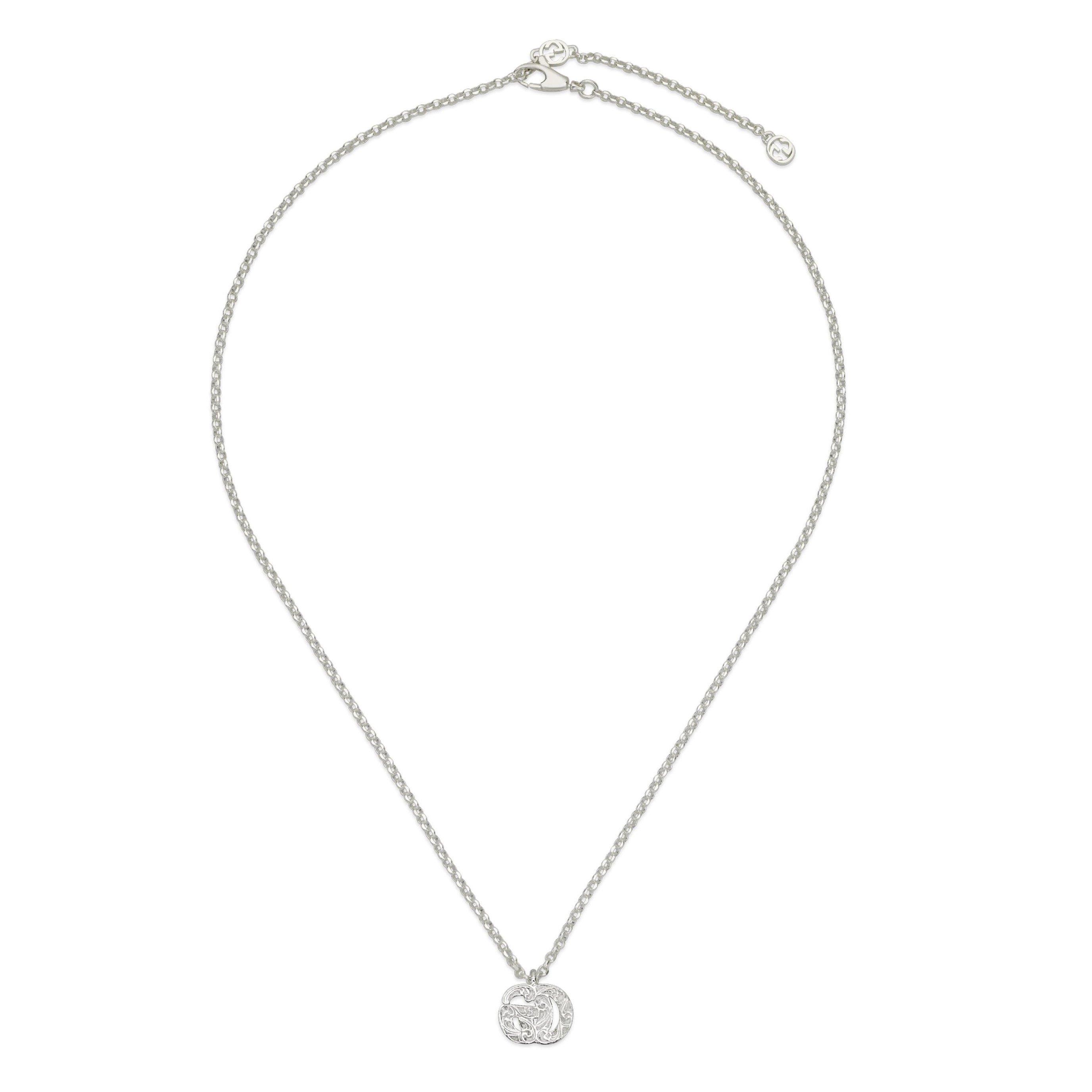 Gucci GG Marmont Silver Pendant | 0137748 | Beaverbrooks the Jewellers