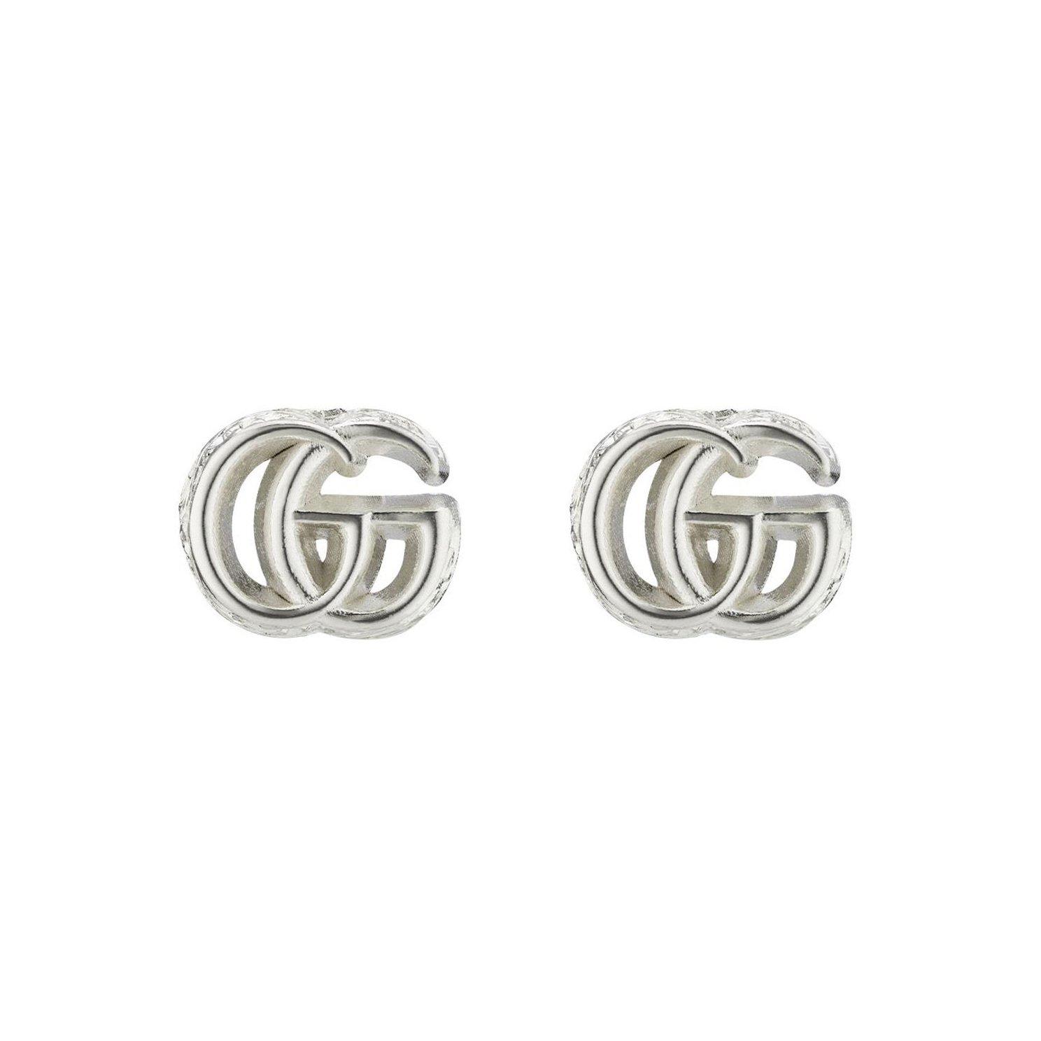 Gucci GG Marmont Silver Earrings | 0137750 | Beaverbrooks the Jewellers