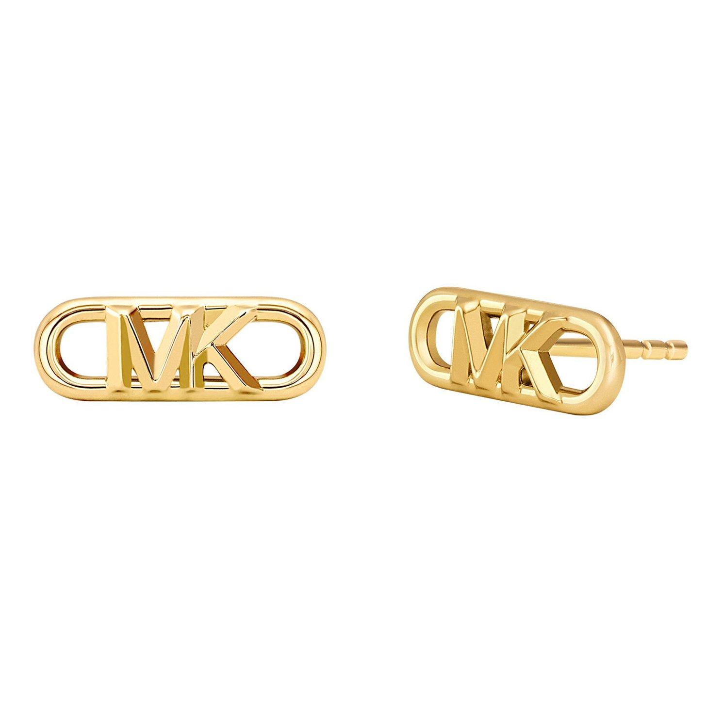 Michael Kors 14ct Yellow Gold Plated Stud Earrings