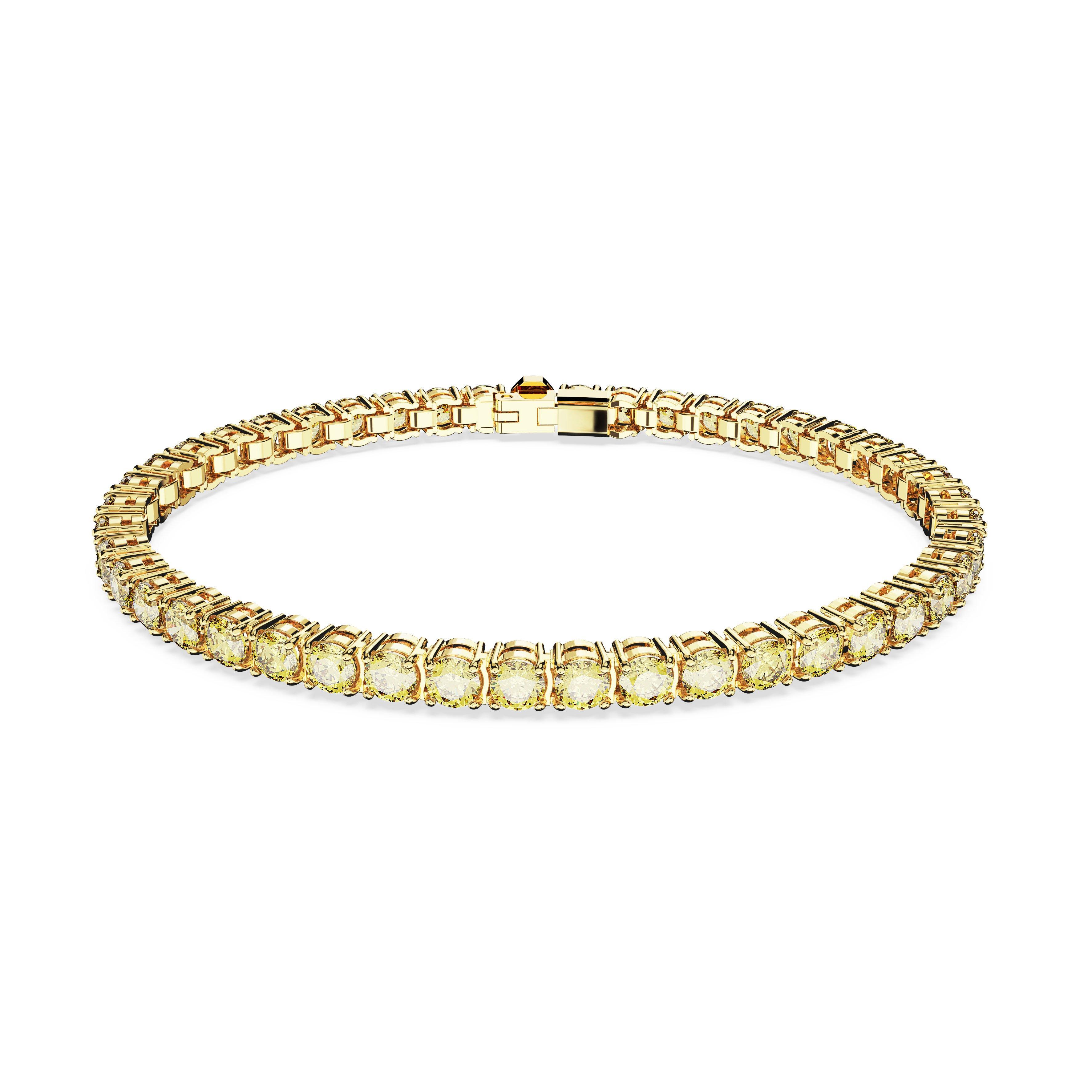 Swarovski Matrix Tennis Bracelet | 0138832 | Beaverbrooks the Jewellers