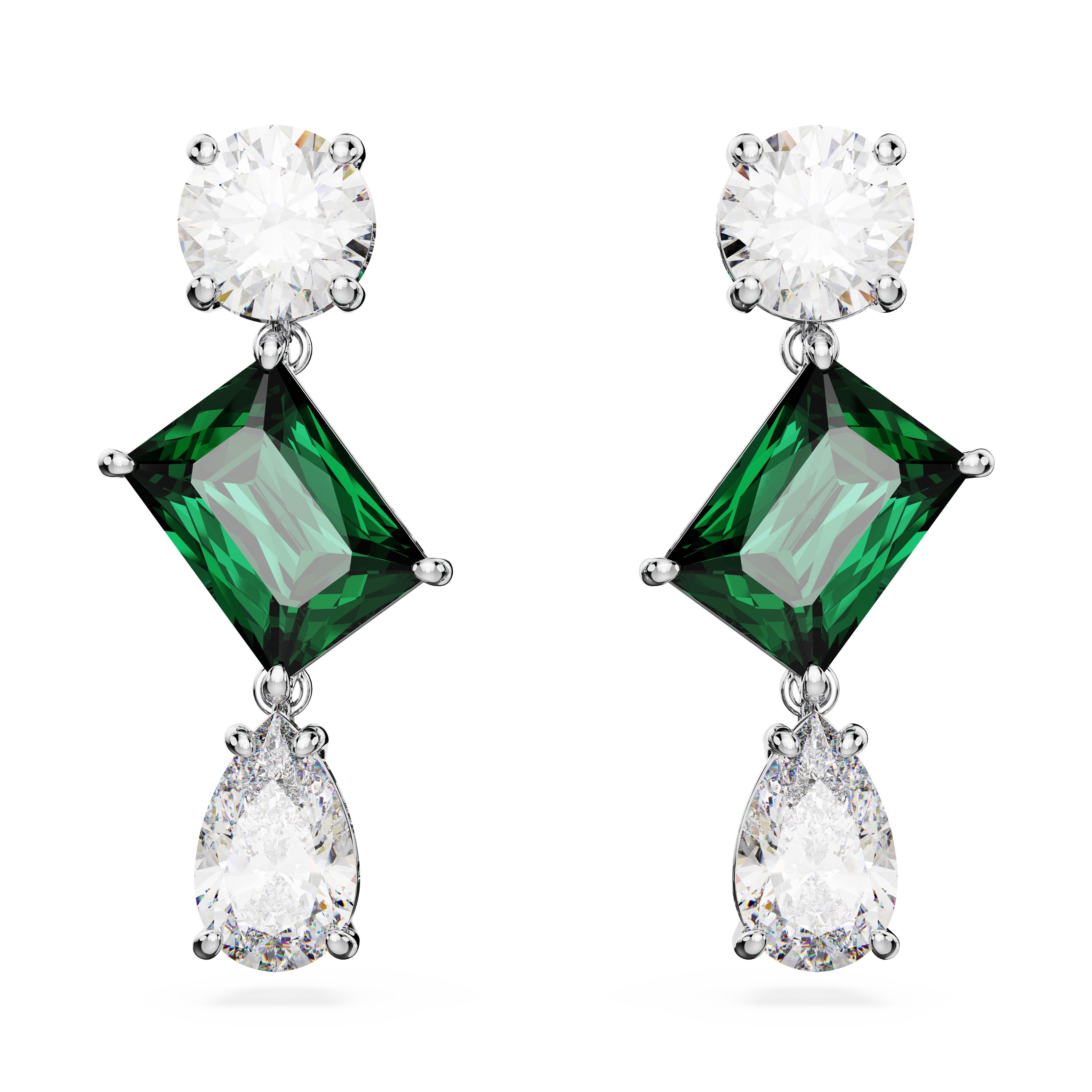 Swarovski Mesmera Drop Earrings | 0138864 | Beaverbrooks the Jewellers