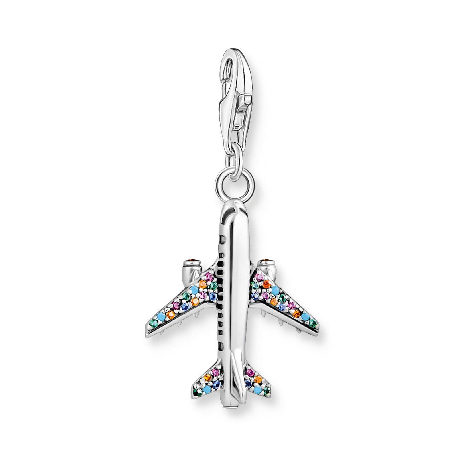 Thomas Sabo Silver Aeroplane Charm