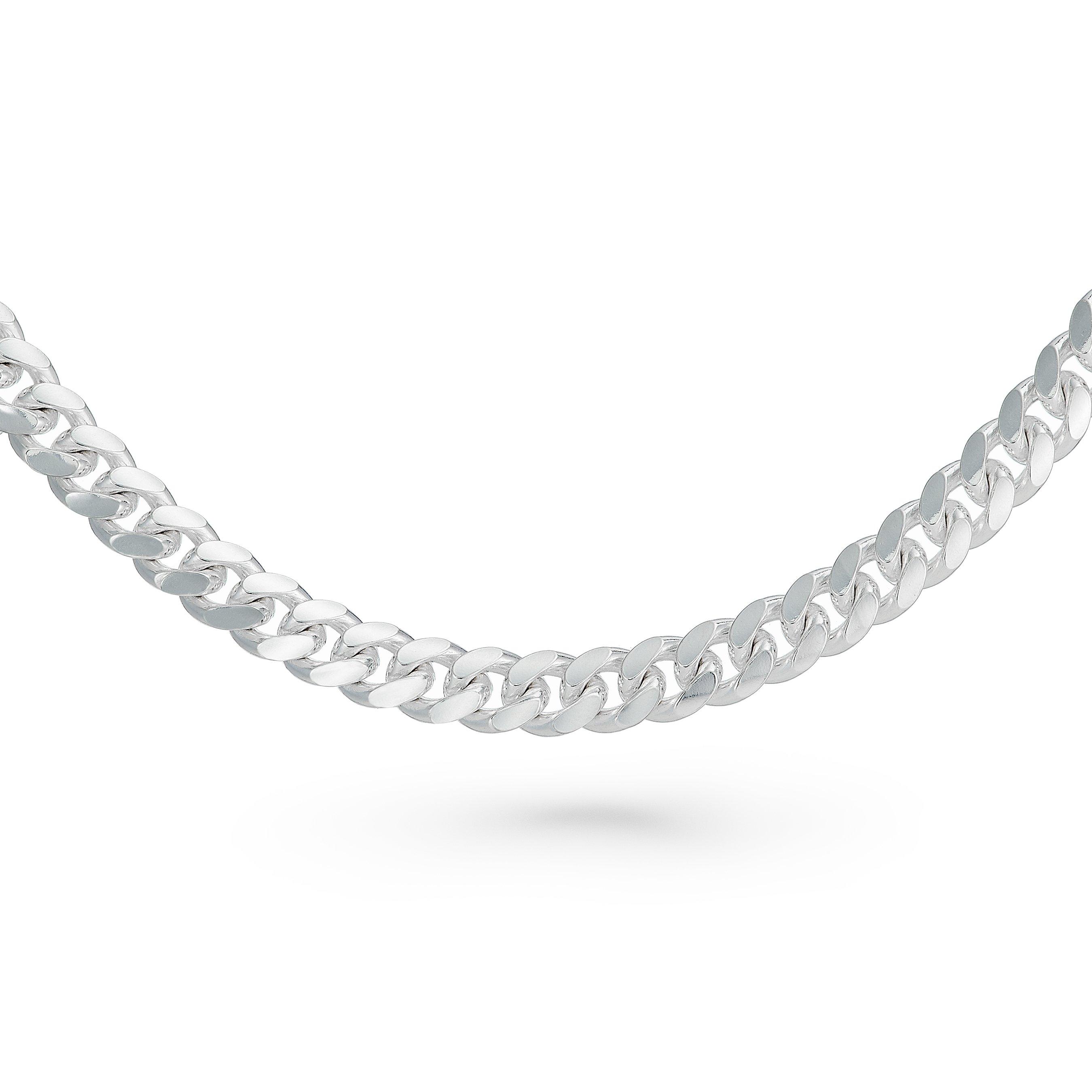 Silver Cuban Link Bracelet | 0139355 | Beaverbrooks The Jewellers