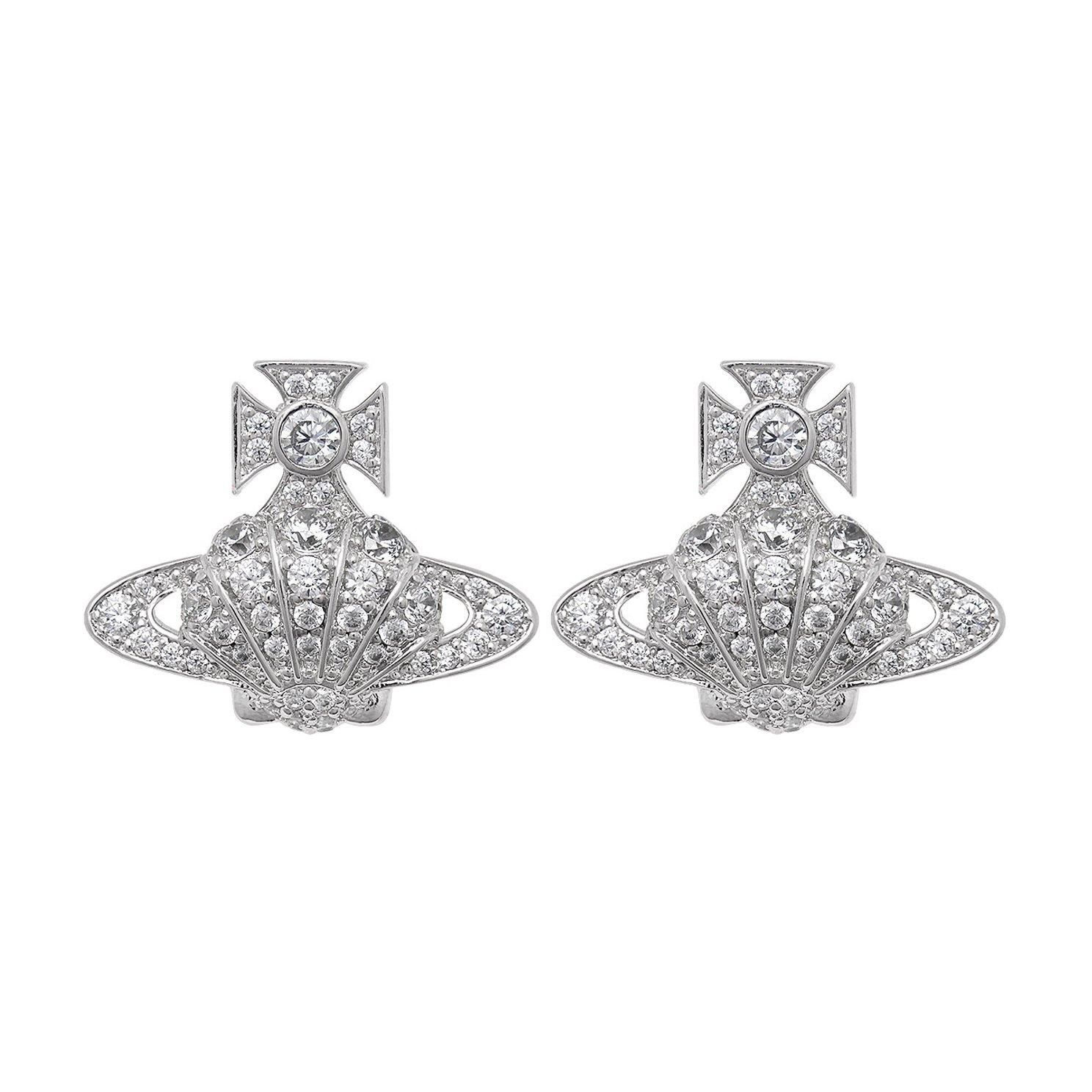 Vivienne Westwood Natalina Crystal Stud Earrings