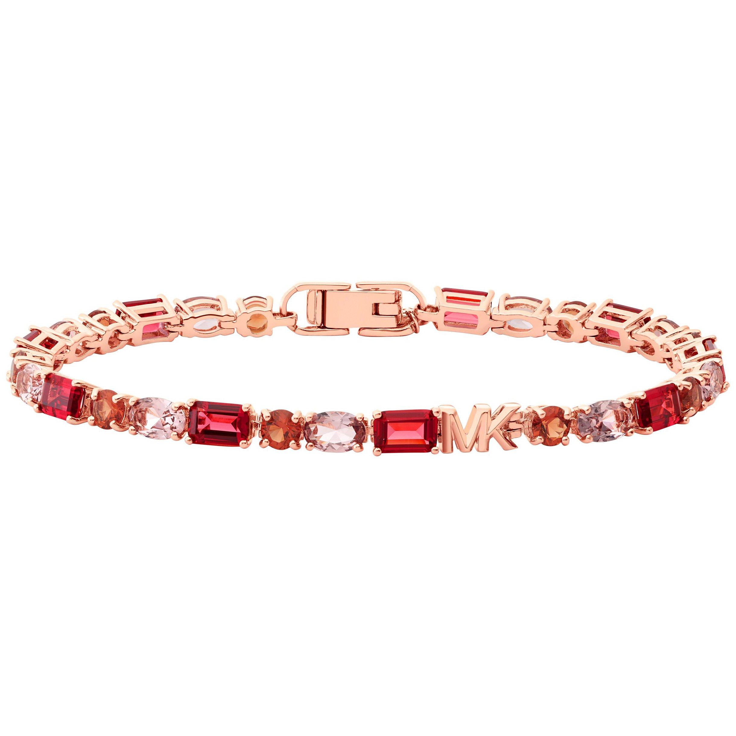 Michael Kors Rose Gold Tone Cubic Zirconia Bracelet | 0140336 ...