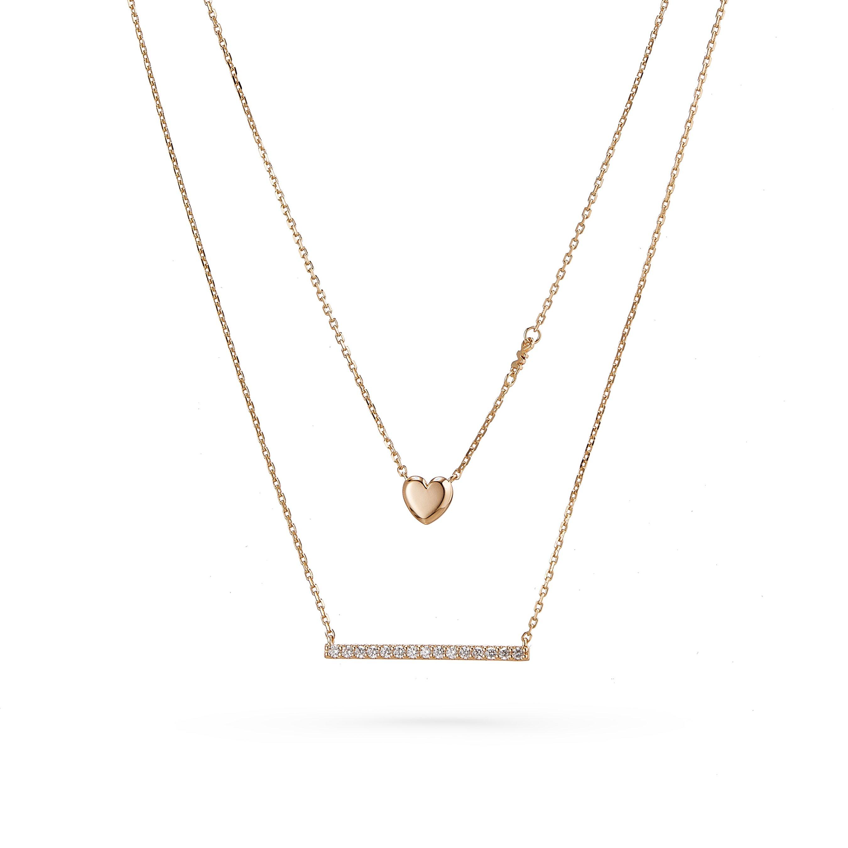 Michael kors rose gold necklace uk on sale