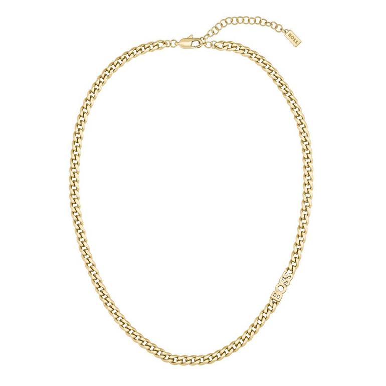 BOSS Kassy Yellow Gold Plated Necklace