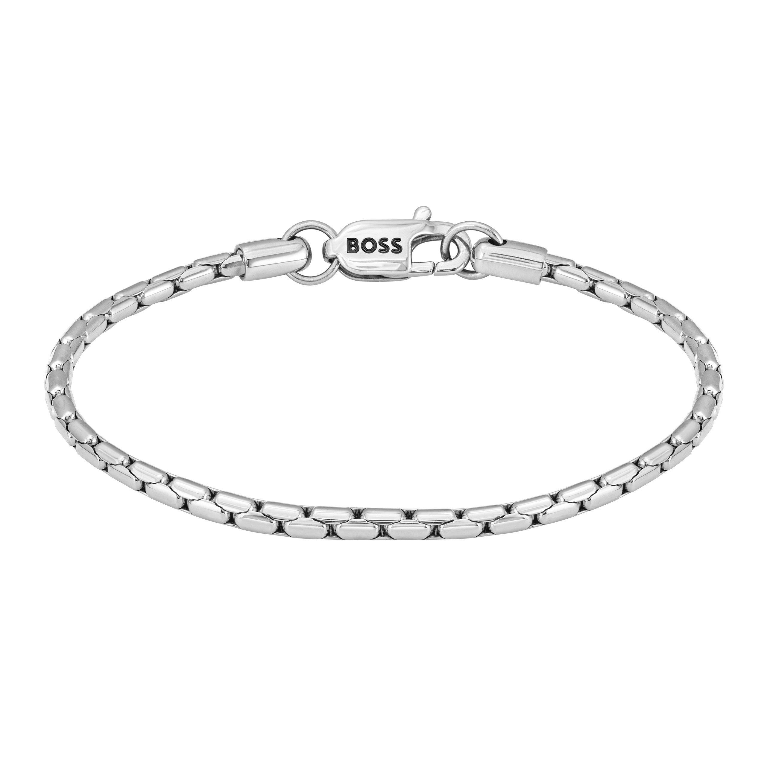 BOSS Evan Stainless Steel Men’s Bracelet