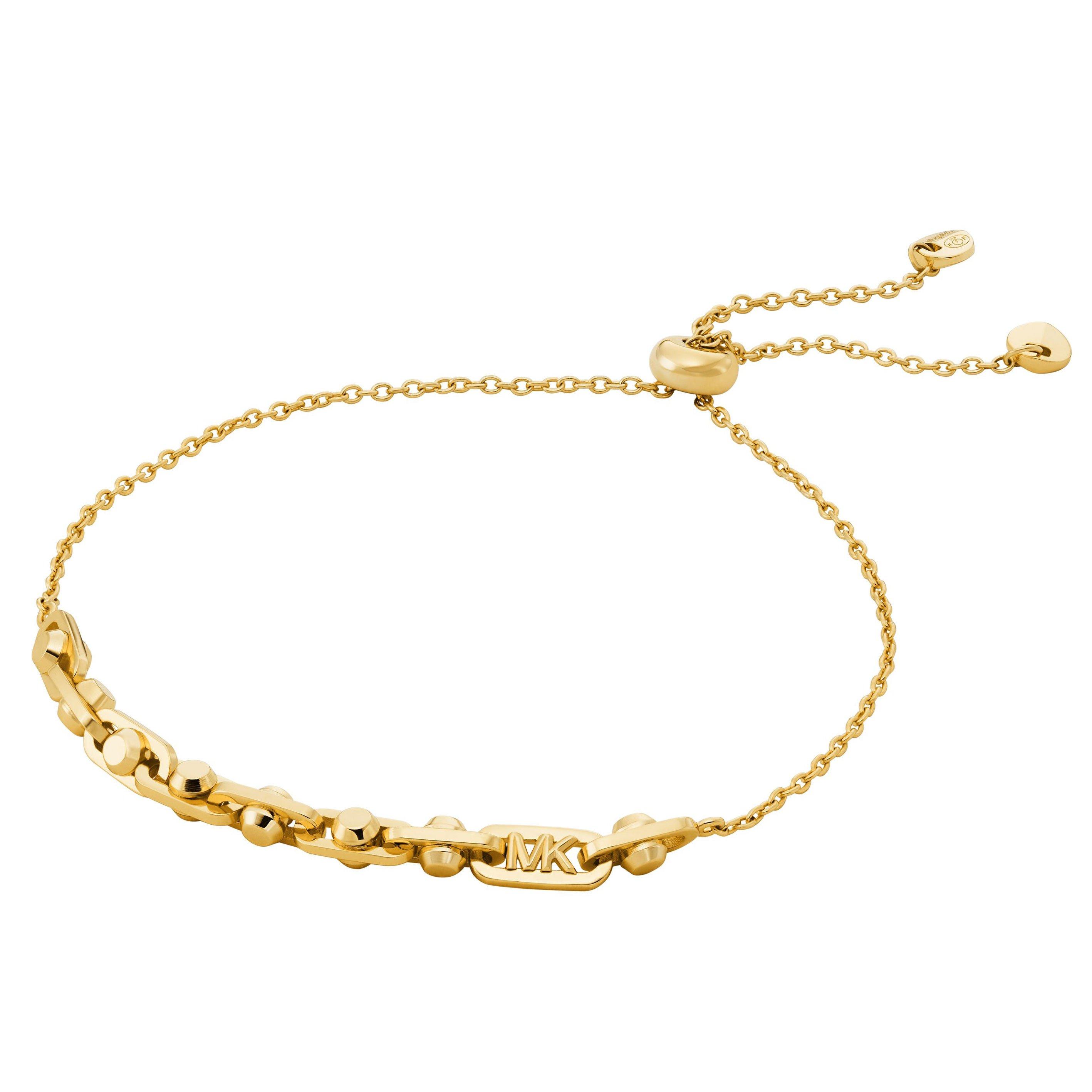 Michael Kors Astor Link Yellow Gold Plated Bracelet