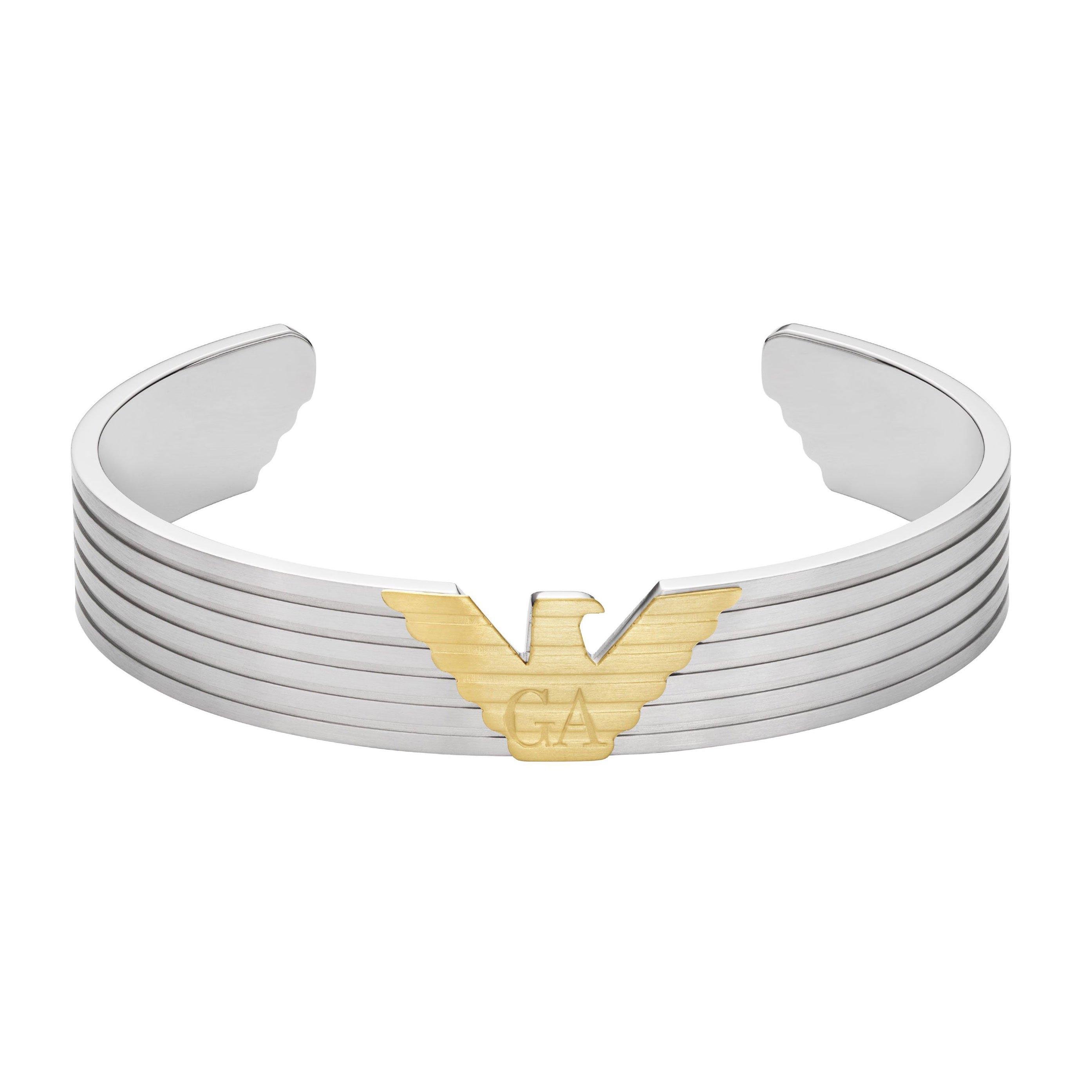 Armani gold bracelet discount mens