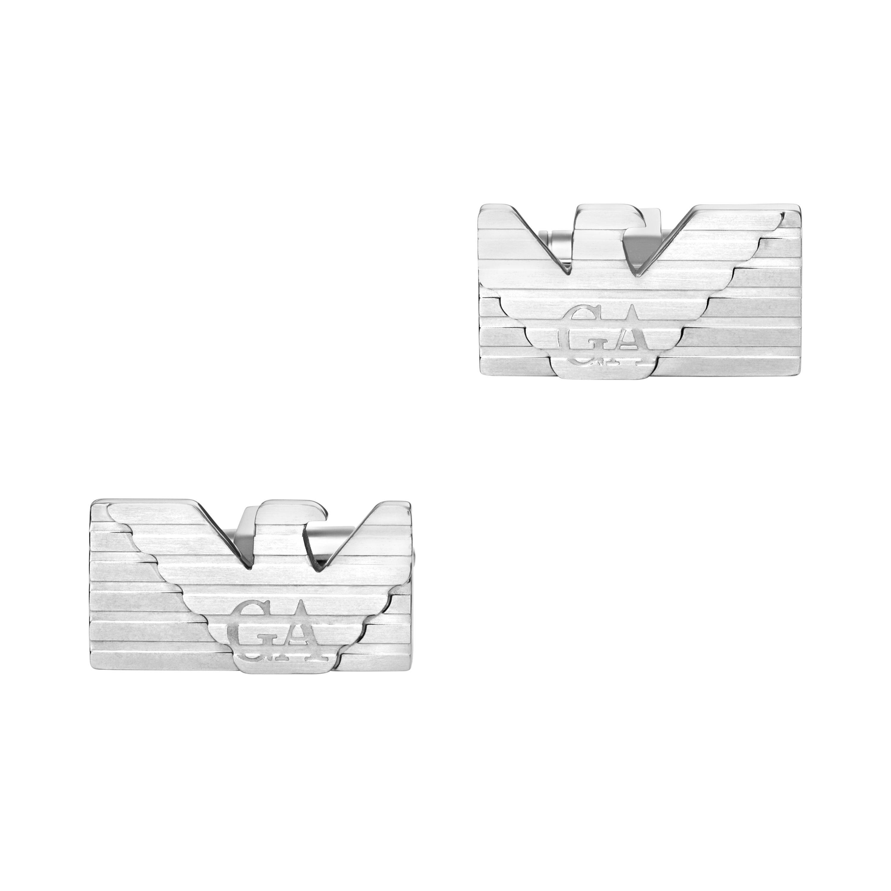 Emporio Armani Stainless Steel Cufflinks