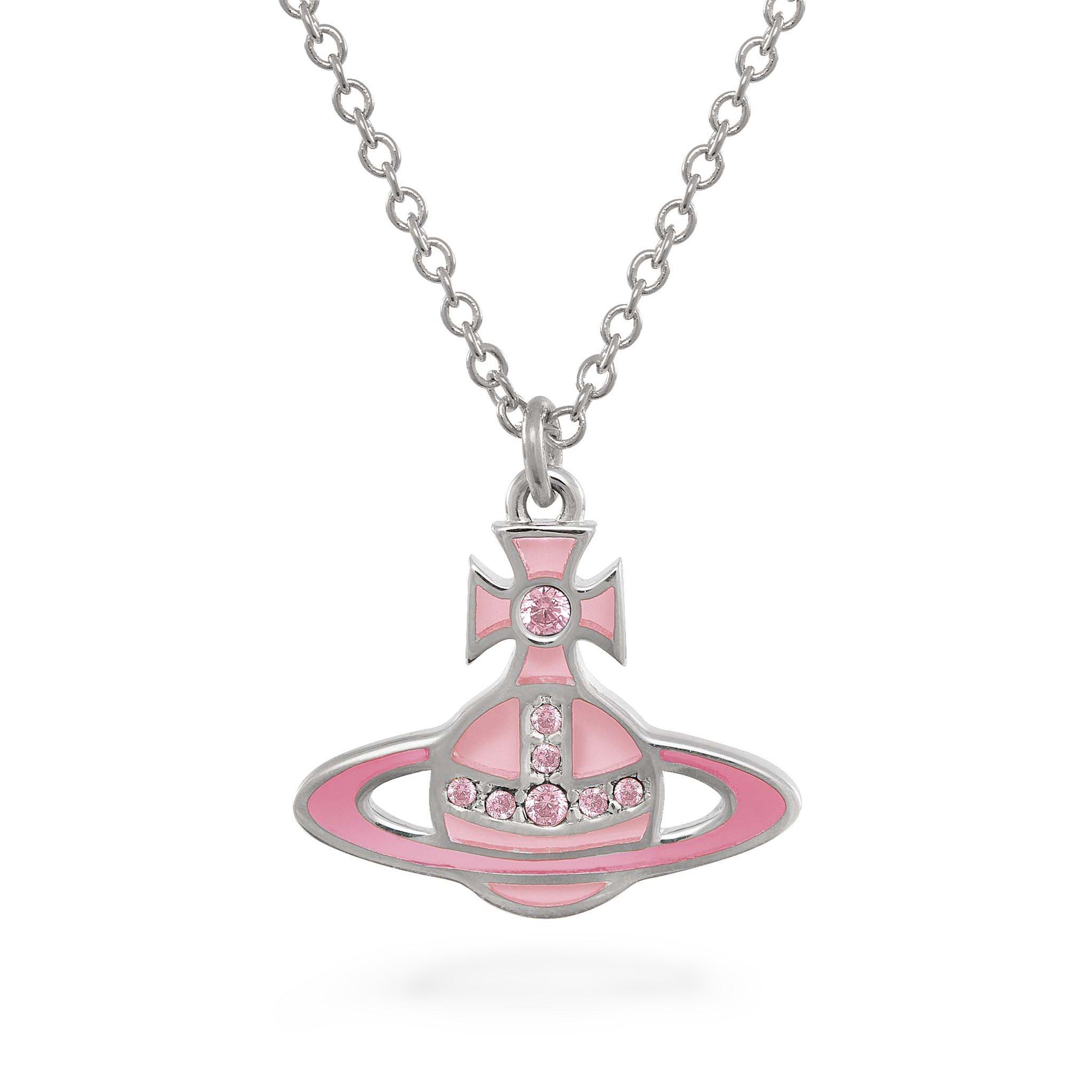 Vivienne Westwood Concetta Silver Opal Pendant | 0142521