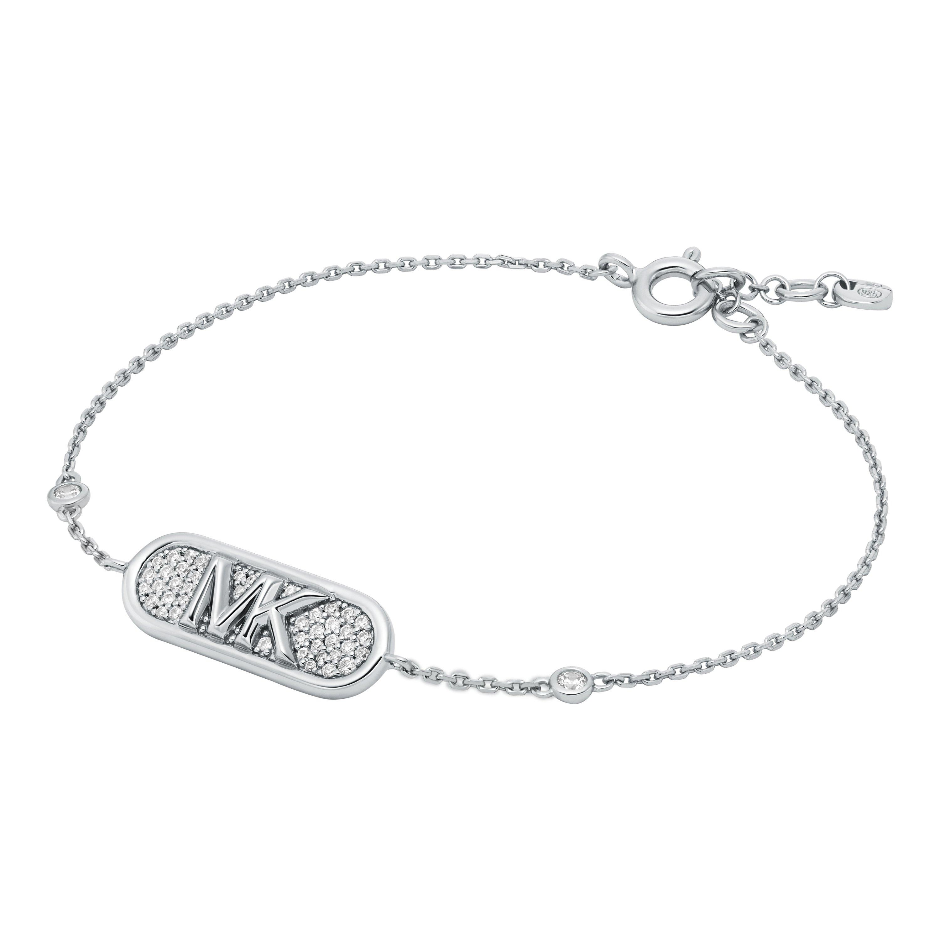 Michael Kors Silver Cubic Zirconia Bracelet