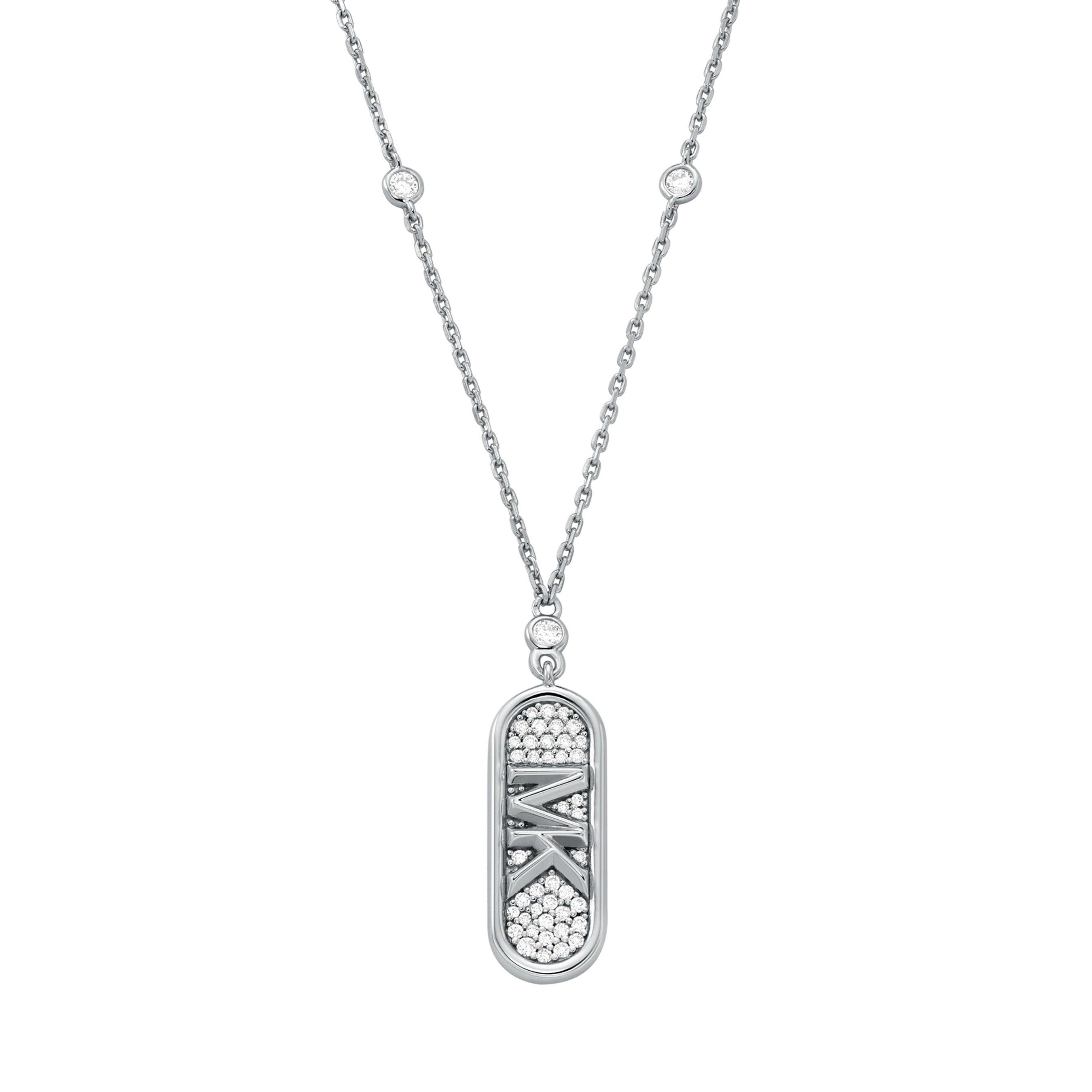 Mk silver necklace clearance