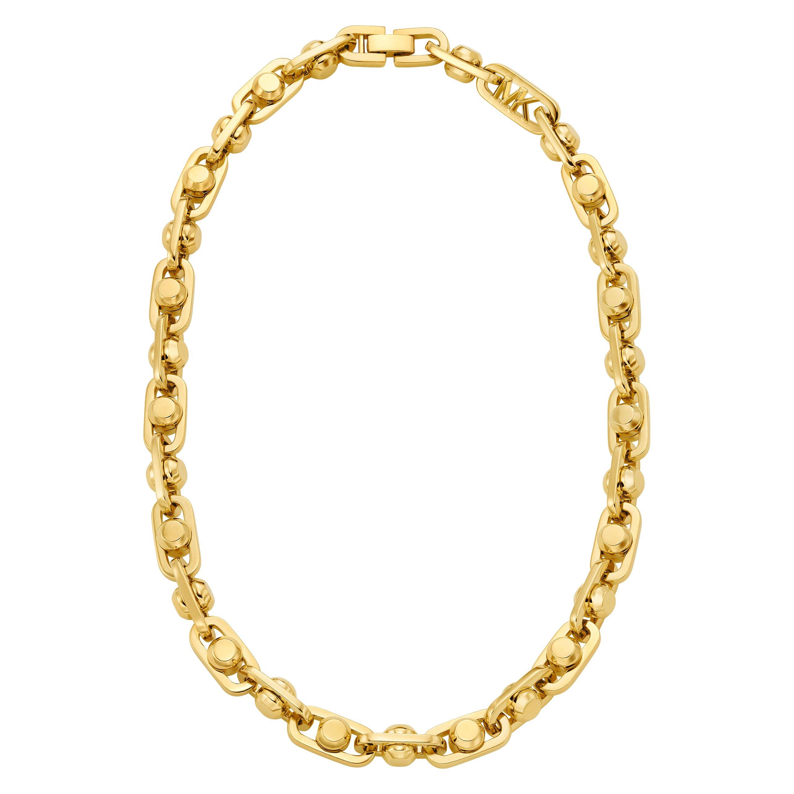 Michael Kors Astor Yellow Gold Tone Ladies Necklace