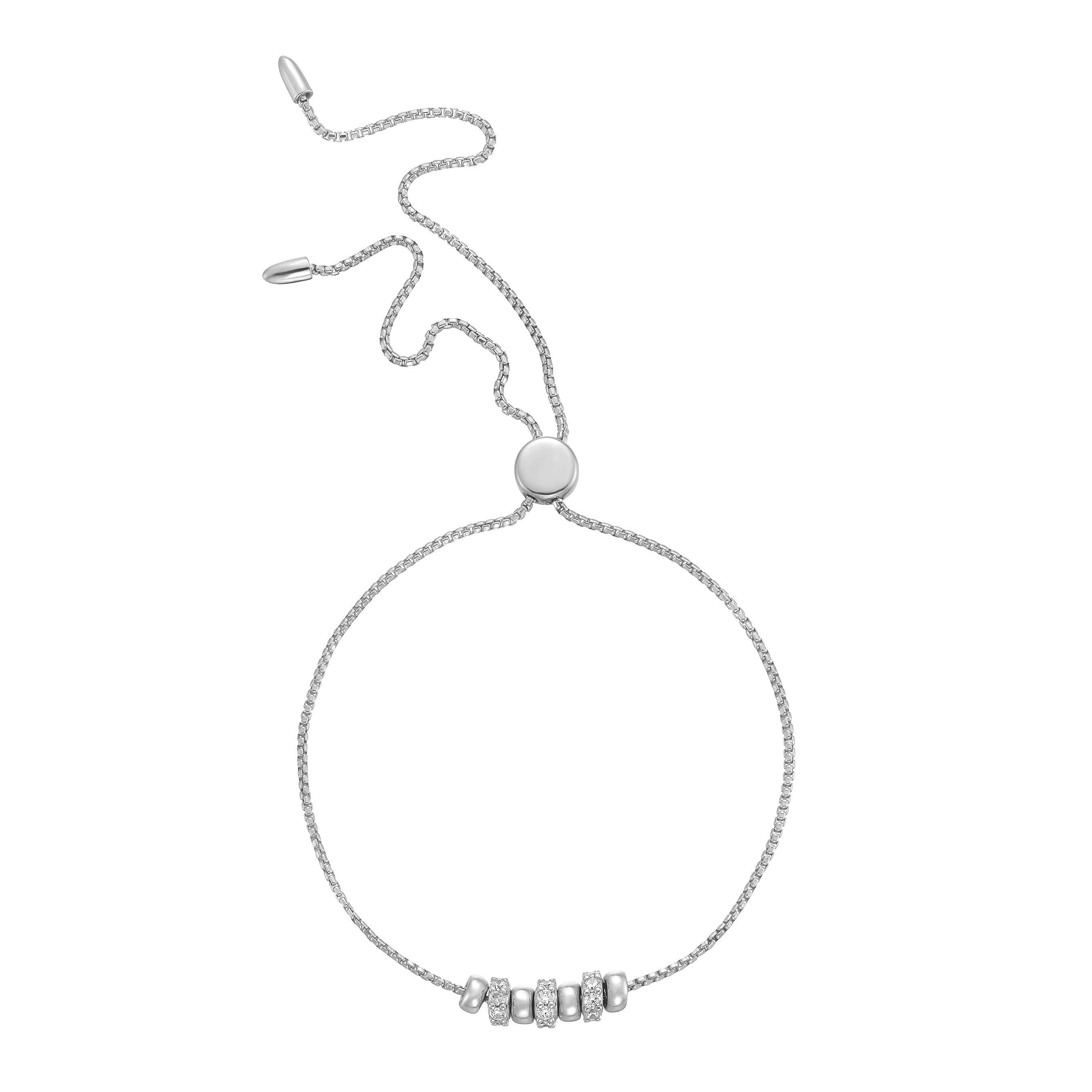 Lauren Ralph Lauren Silver Crystal Bracelet