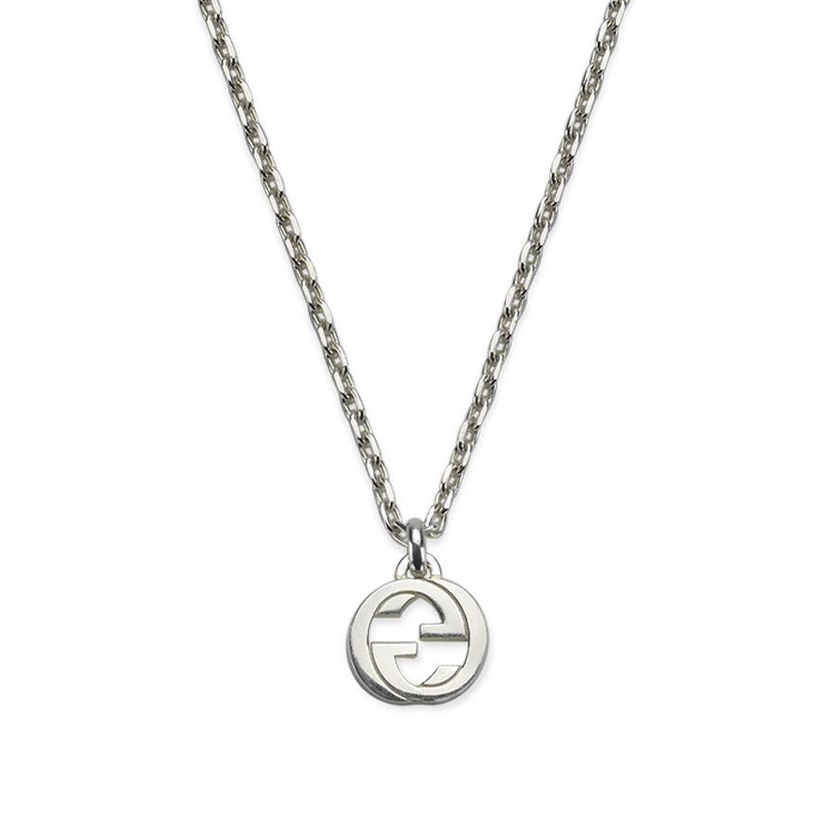 Interlocking Silver Necklace