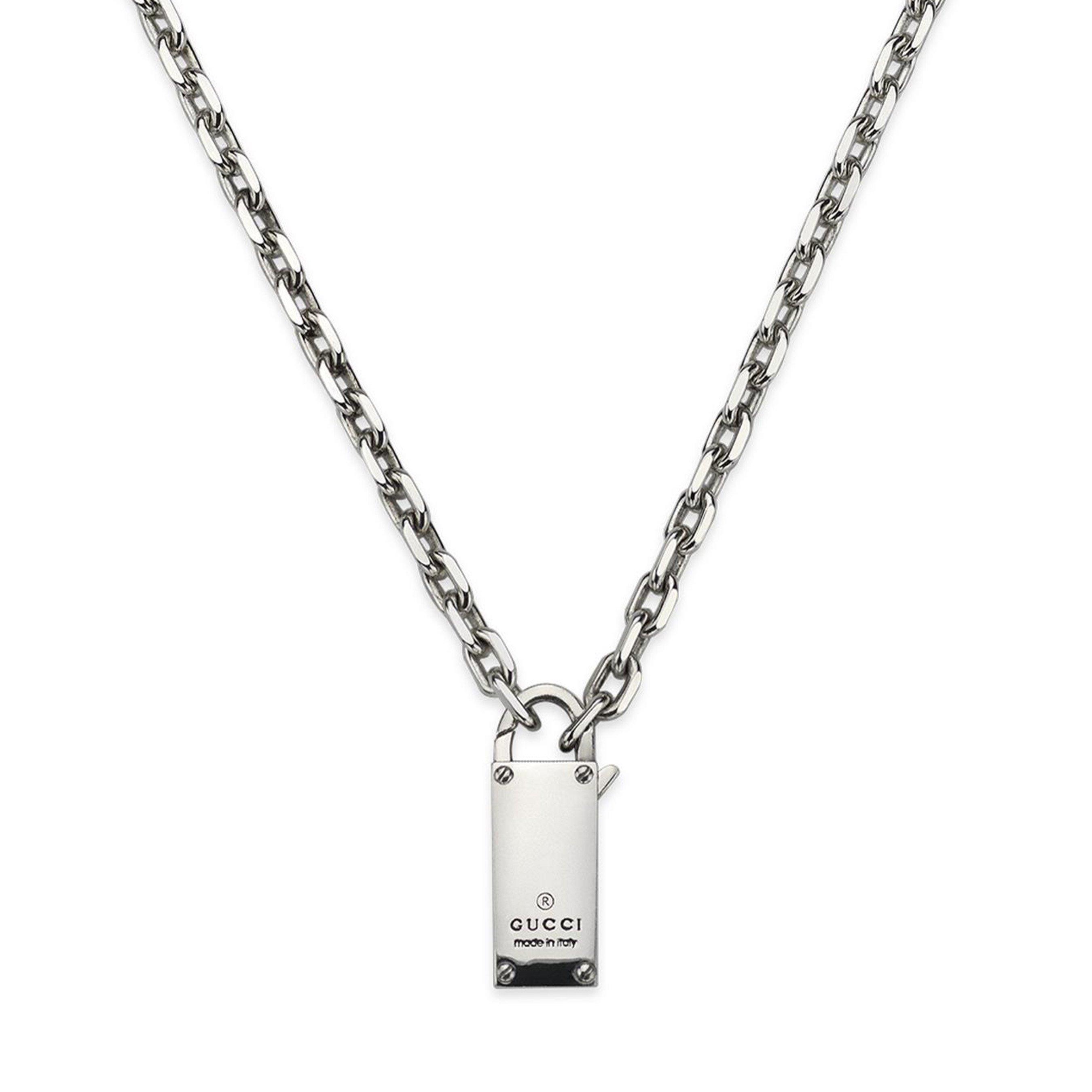 ネックレス・ペンダント [COLDFRAME] COLORLESS PADLOCK SILVER NECKLACE COLORLESS PADLOCK SILVER NECKLACE
