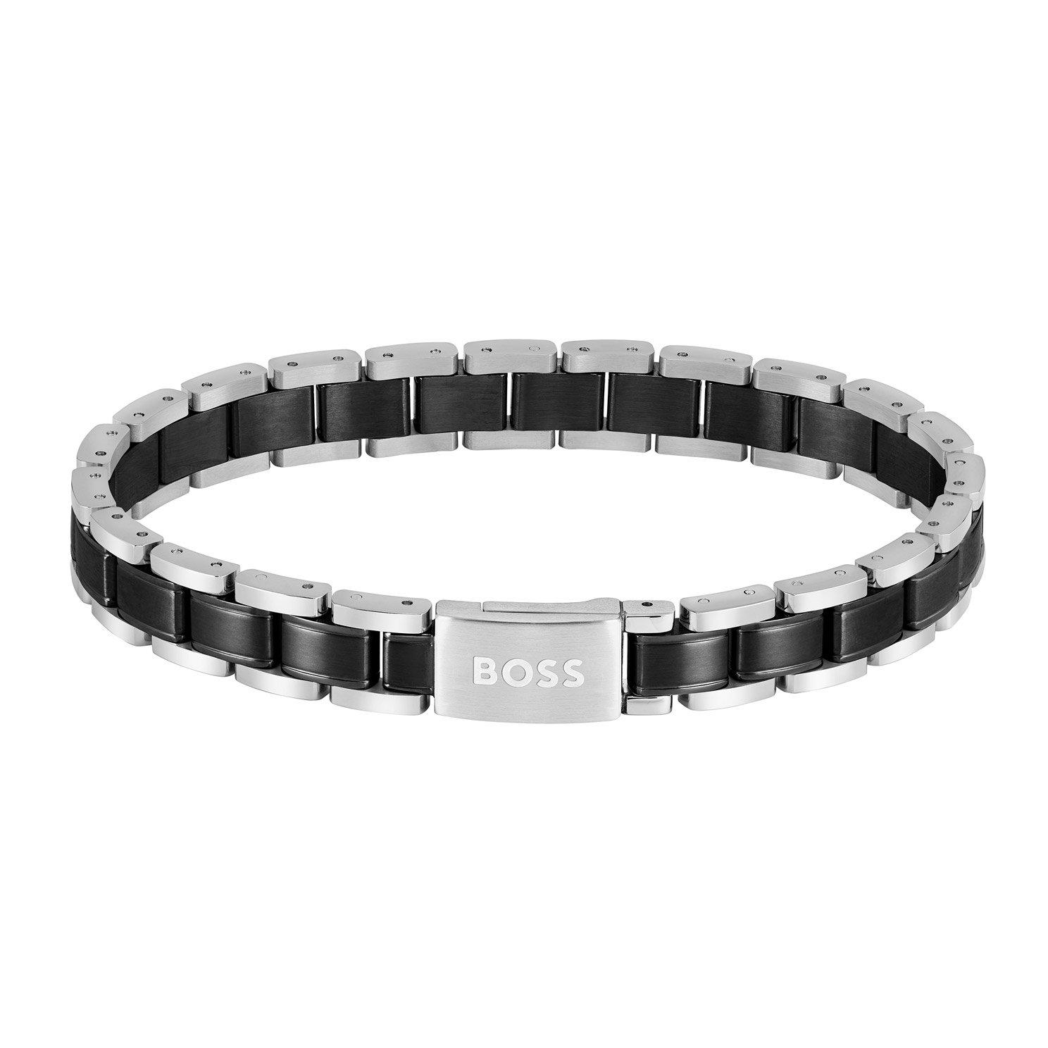 BOSS Metal Link Silver Men’s Bracelet