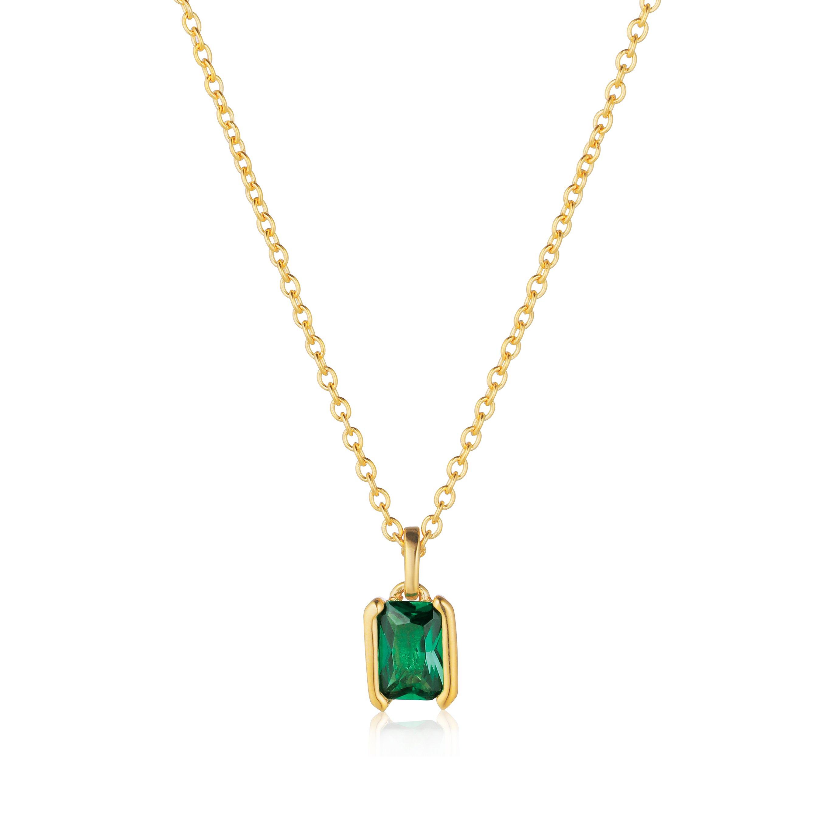 Sif Jakobs Roccanova Piccolo 18ct Yellow Gold Plated Silver Cubic Zirconia Pendant
