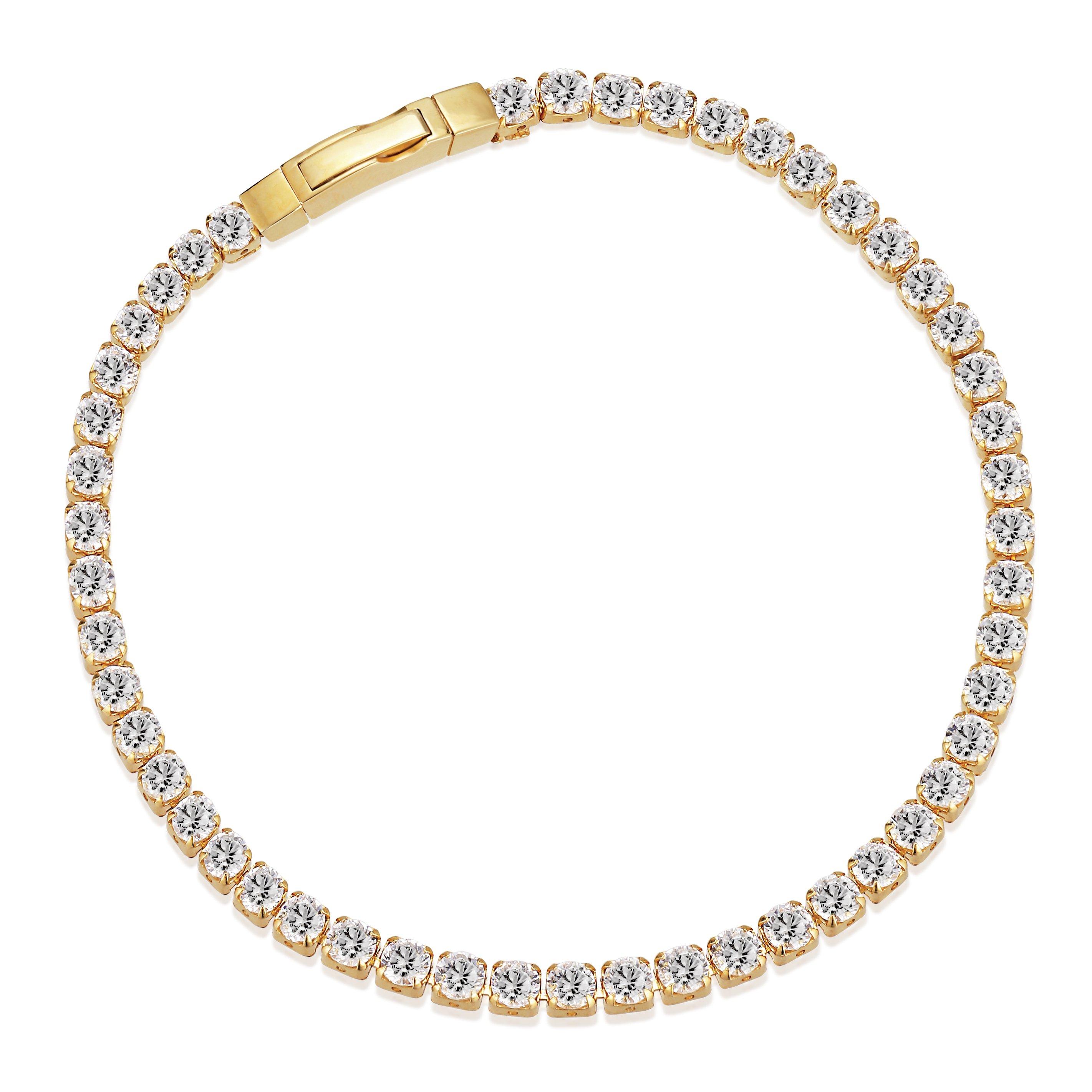 Tennis Bracelets | Gold, Silver & Diamond Bracelets for Women ...