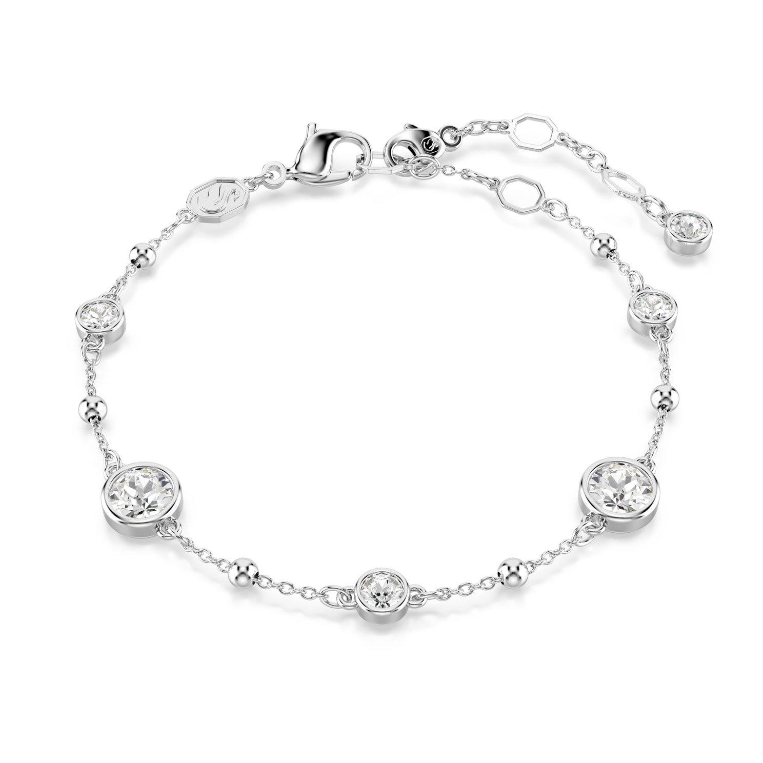 Swarovski Imber Silver Crystal Bracelet 0144661 Beaverbrooks the Jewellers