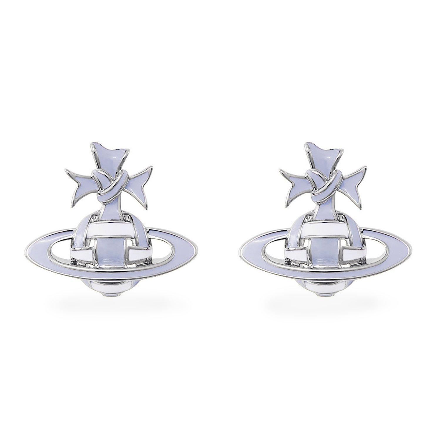 Vivienne Westwood Silver Metal Earrings