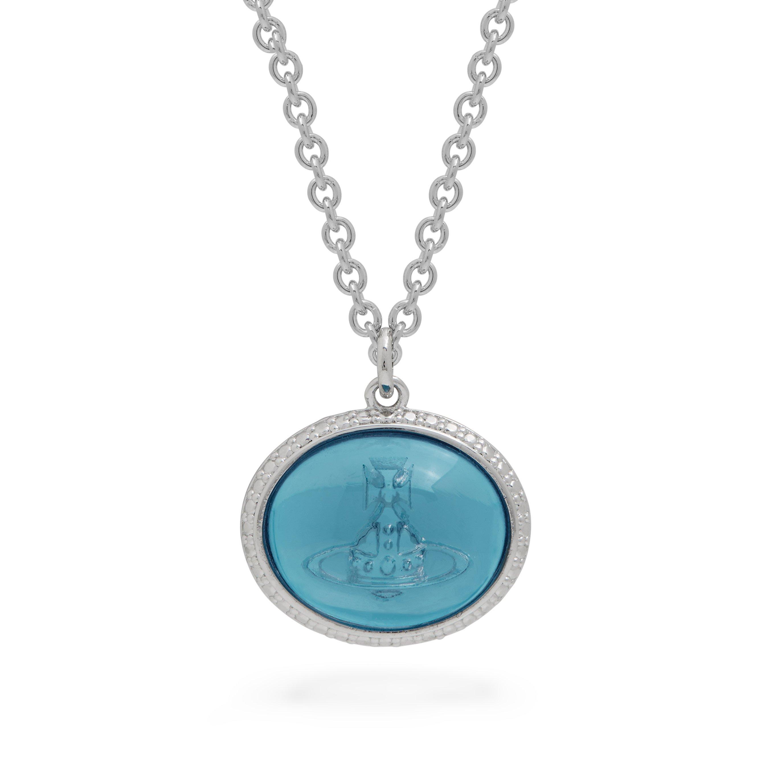 Vivienne Westwood Assita Silver Crystal Pendant | 0144897