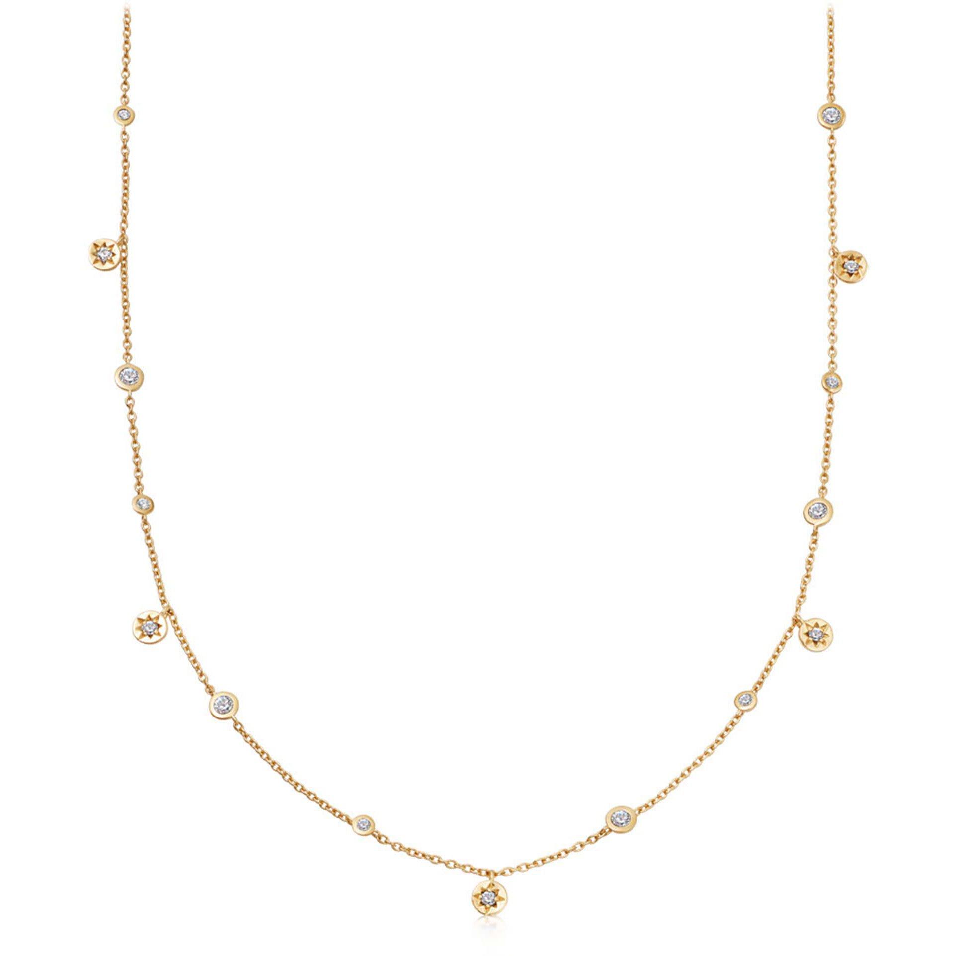 Astley Clarke Polaris North Star 18ct Yellow Gold Vermeil