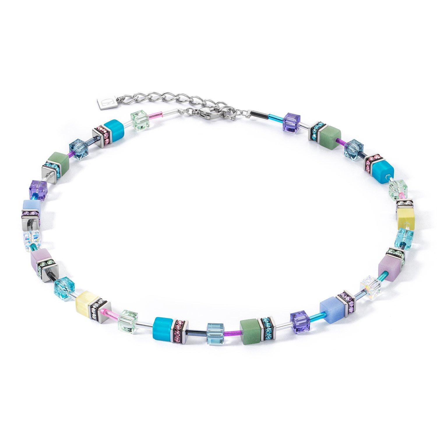 Coeur De Lion GeoCUBE Crystal Necklace