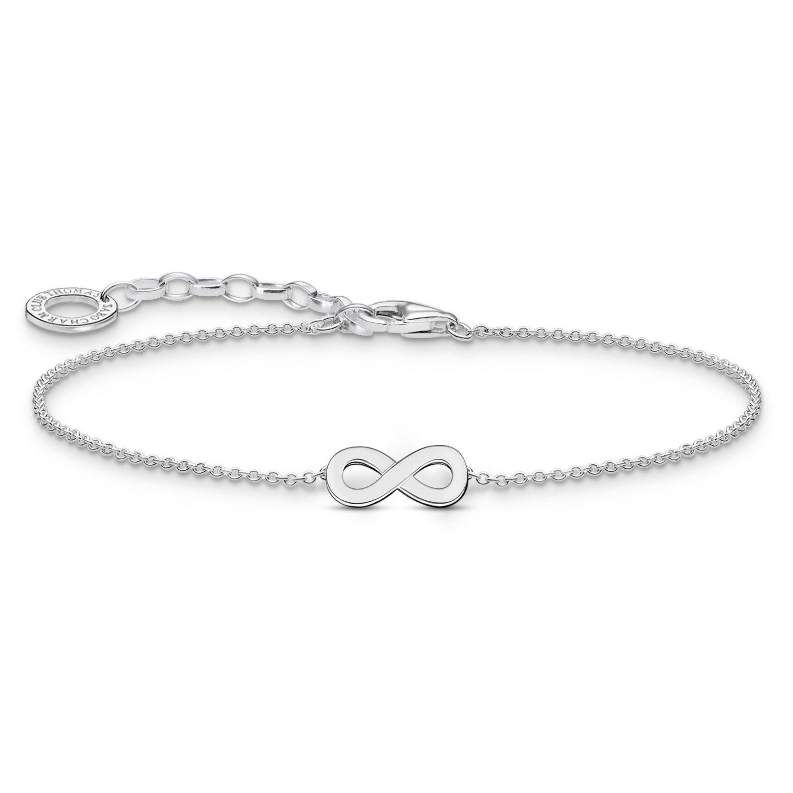 Beaverbrooks Silver Cubic Zirconia Tennis Slider Bracelet