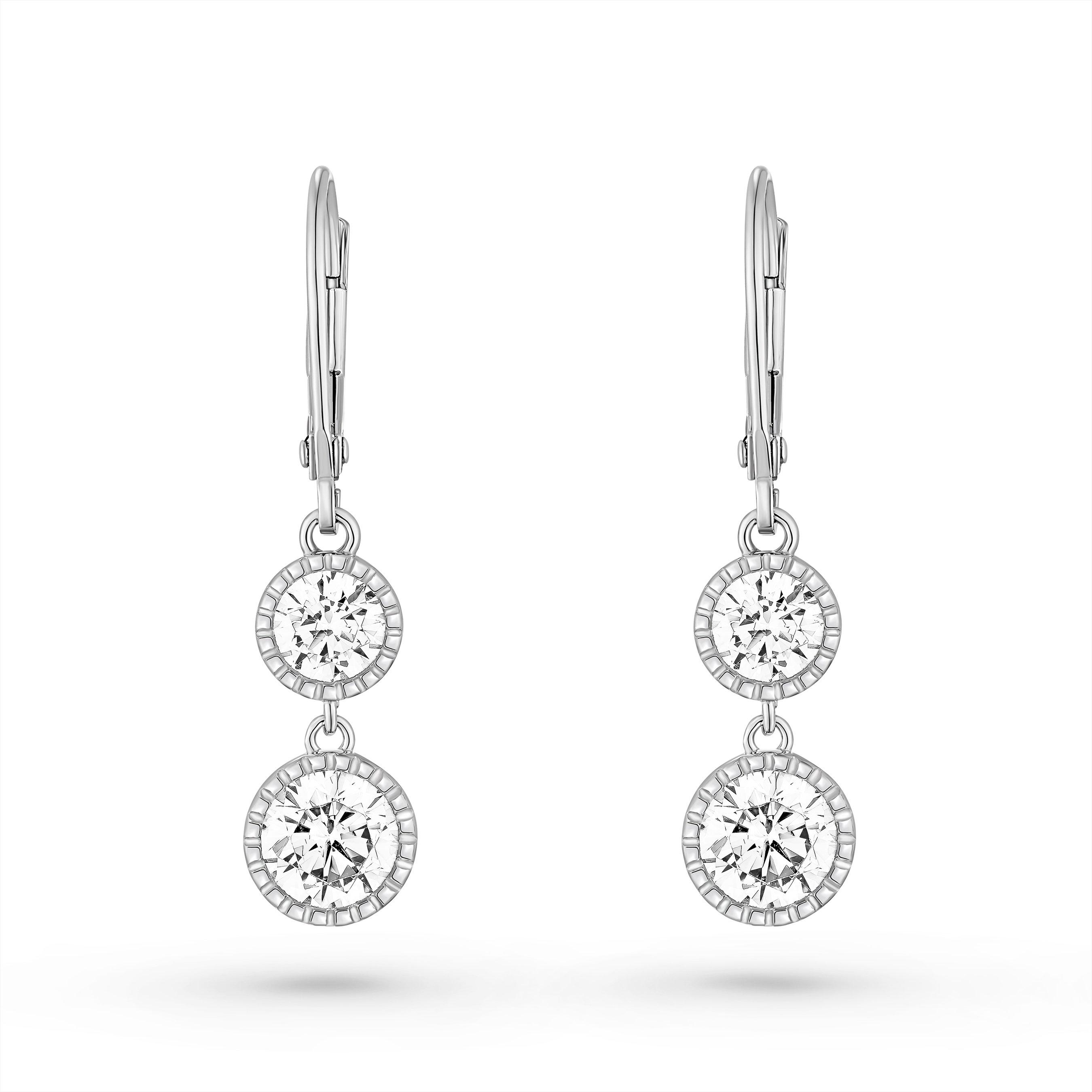 Lauren Ralph Lauren Silver Cubic Zirconia Stud Earrings Lauren Ralph Lauren Silver Cubic Zirconia Stud Earrings
