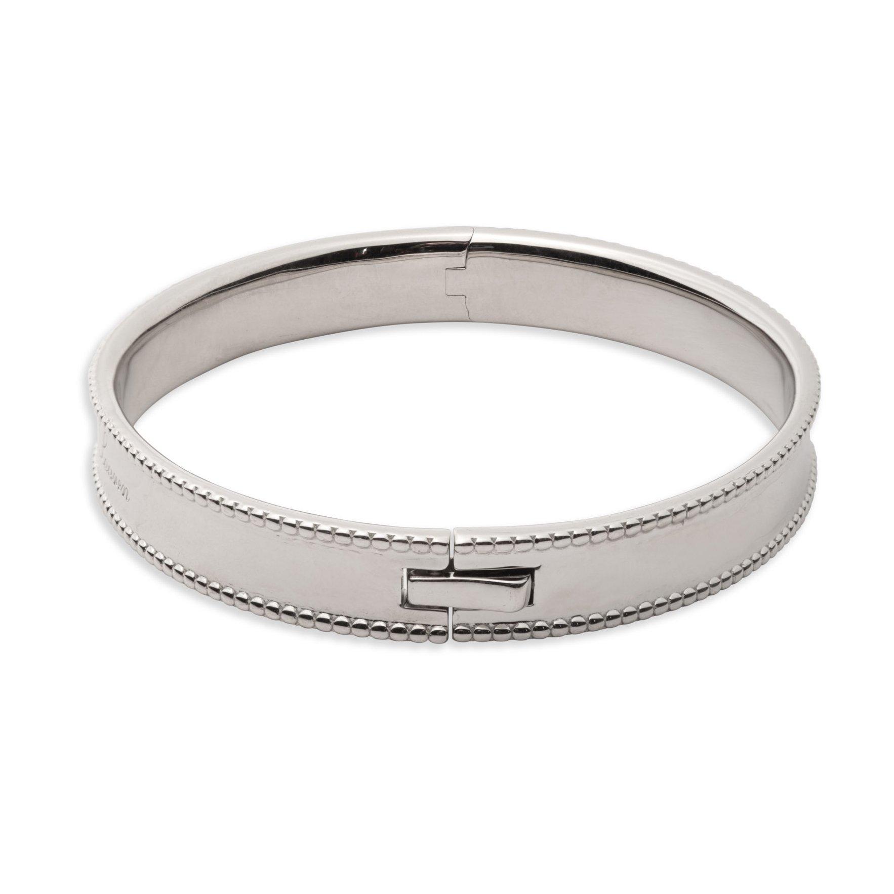 Lauren Ralph Lauren Silver Script Bangle | 0148551 | Beaverbrooks