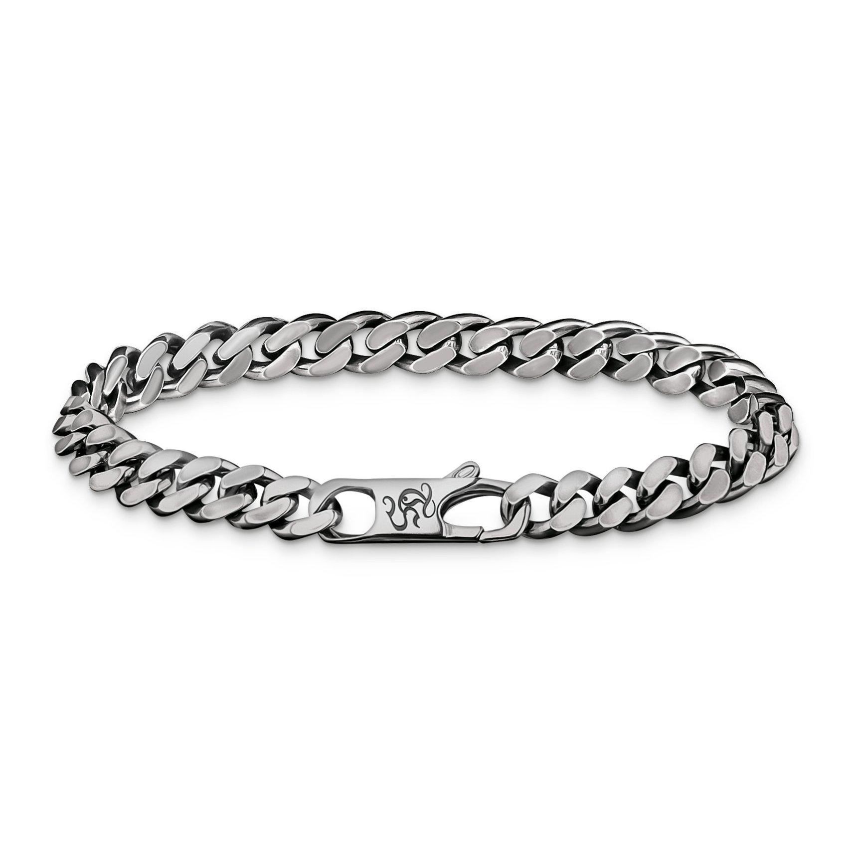 Thomas Sabo Silver Armoured Curb Bracelet