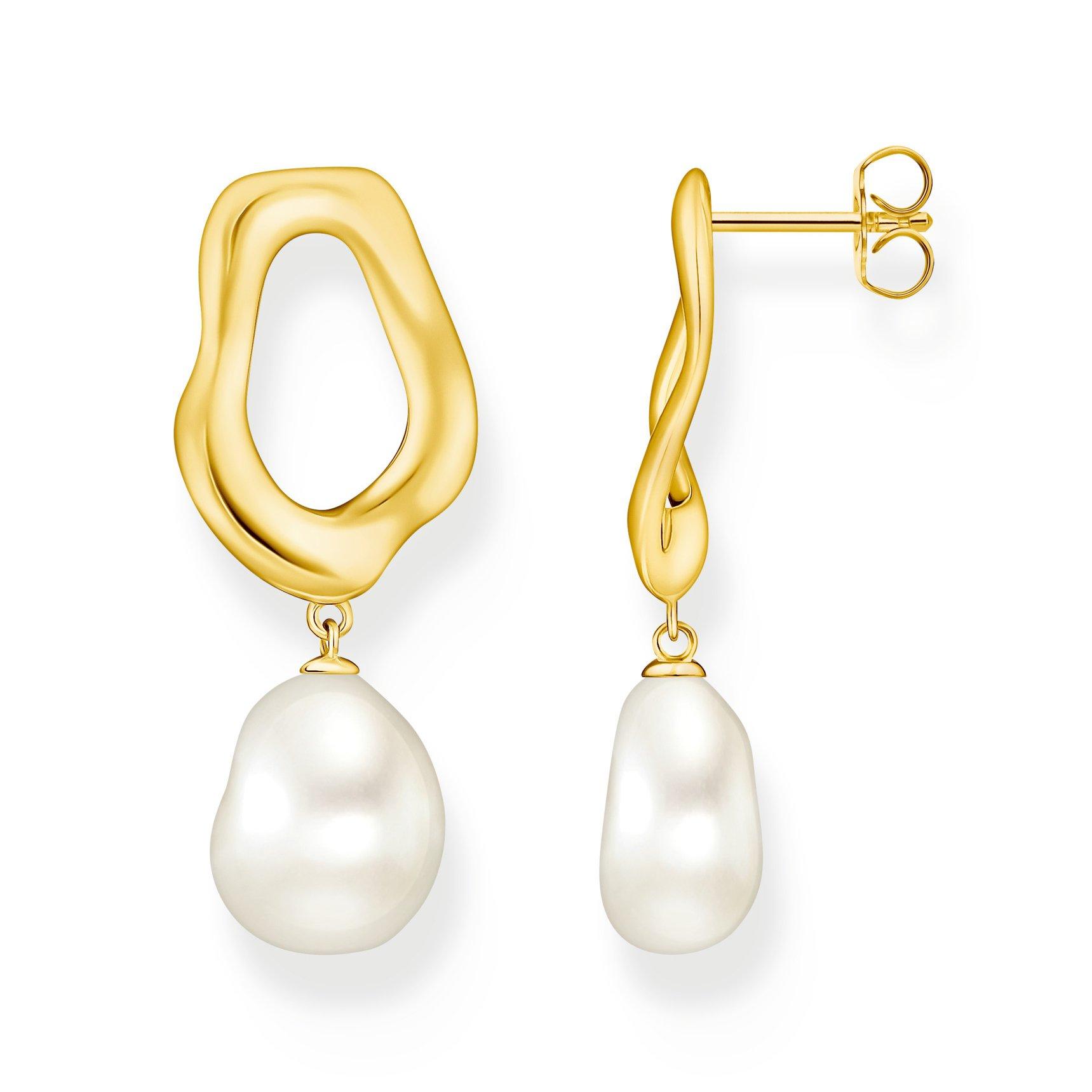 Thomas Sabo Donna argento Orecchini a pendolo e goccia H2026-643-14