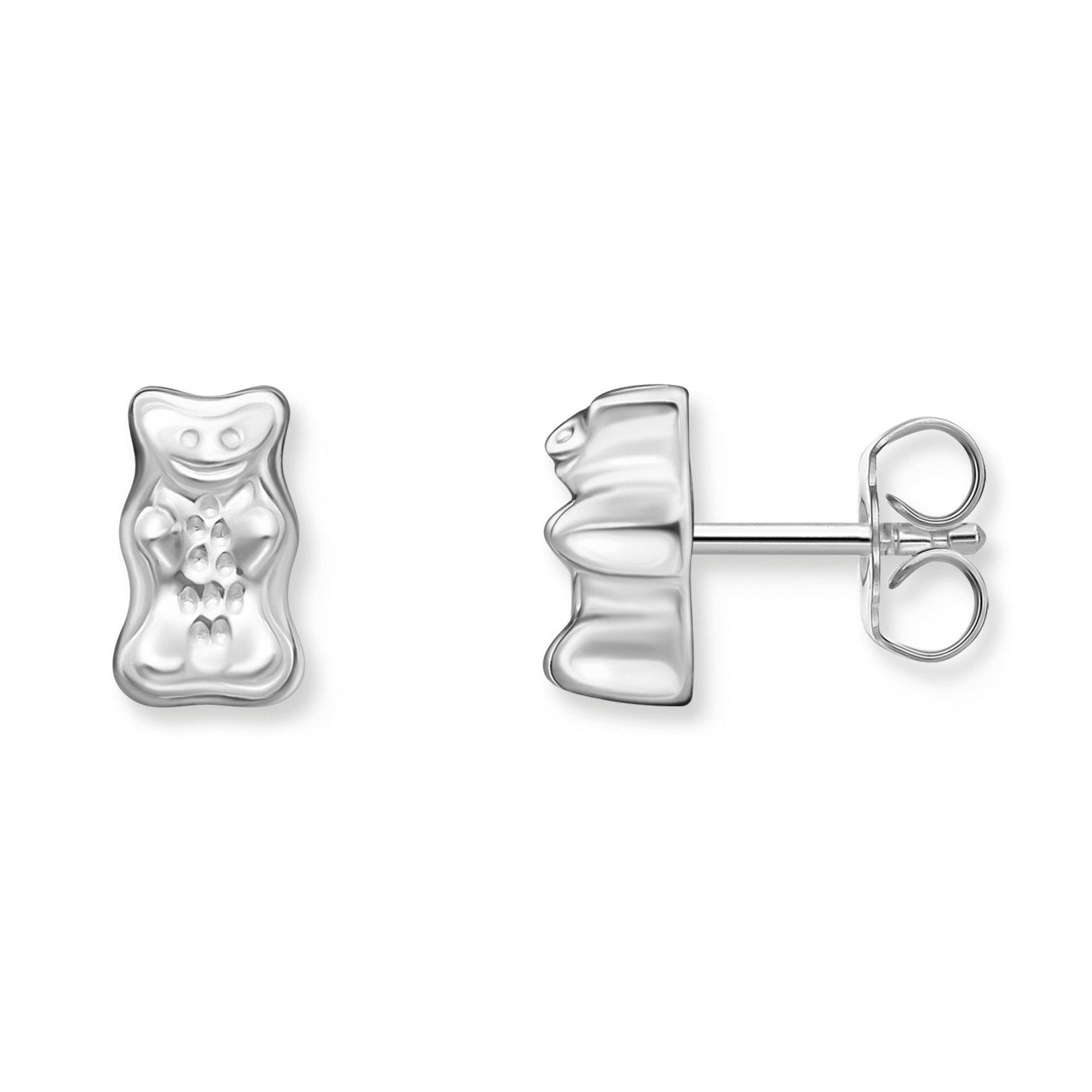 Thomas Sabo Charm Club Thomas Sabo XL Silver Cut-Out Moon Earring H2016-585- 21